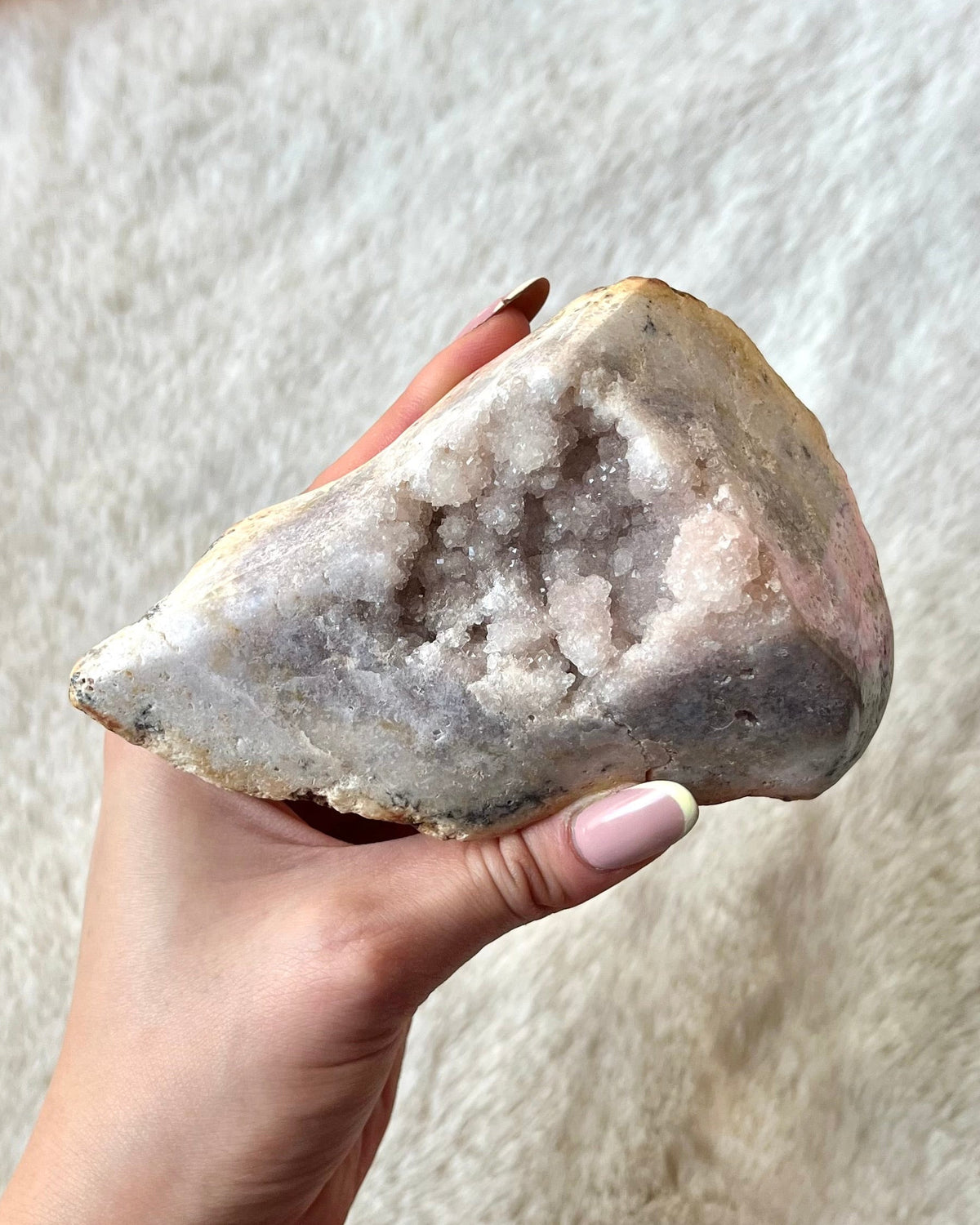 Pinker Amethyst Freiform 470