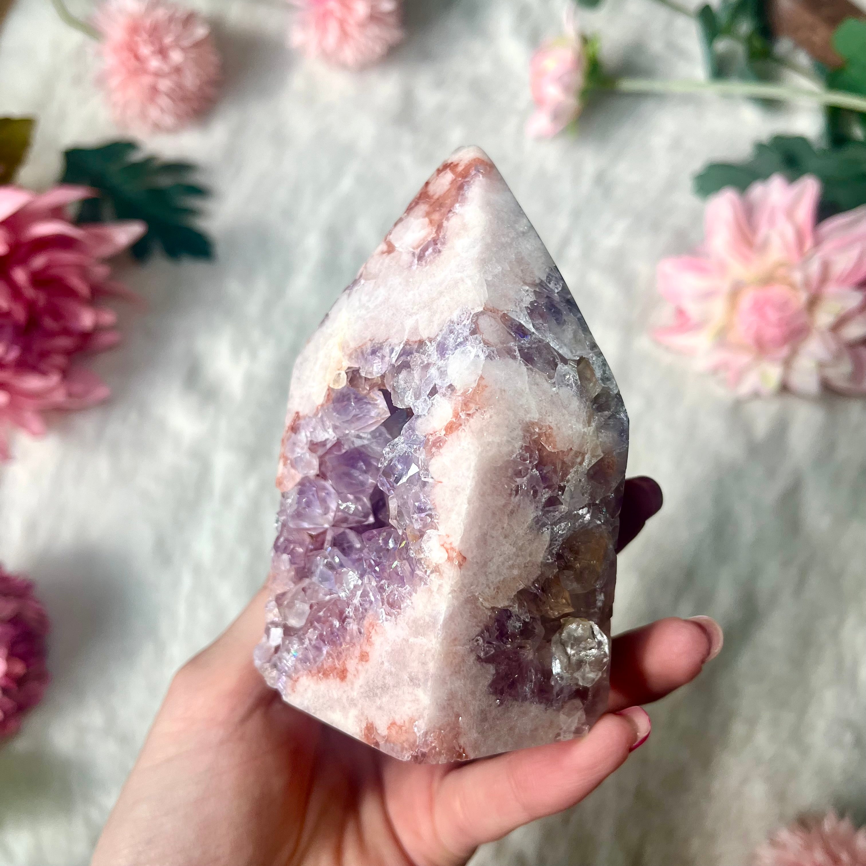 Pinker Amethyst Turm 313