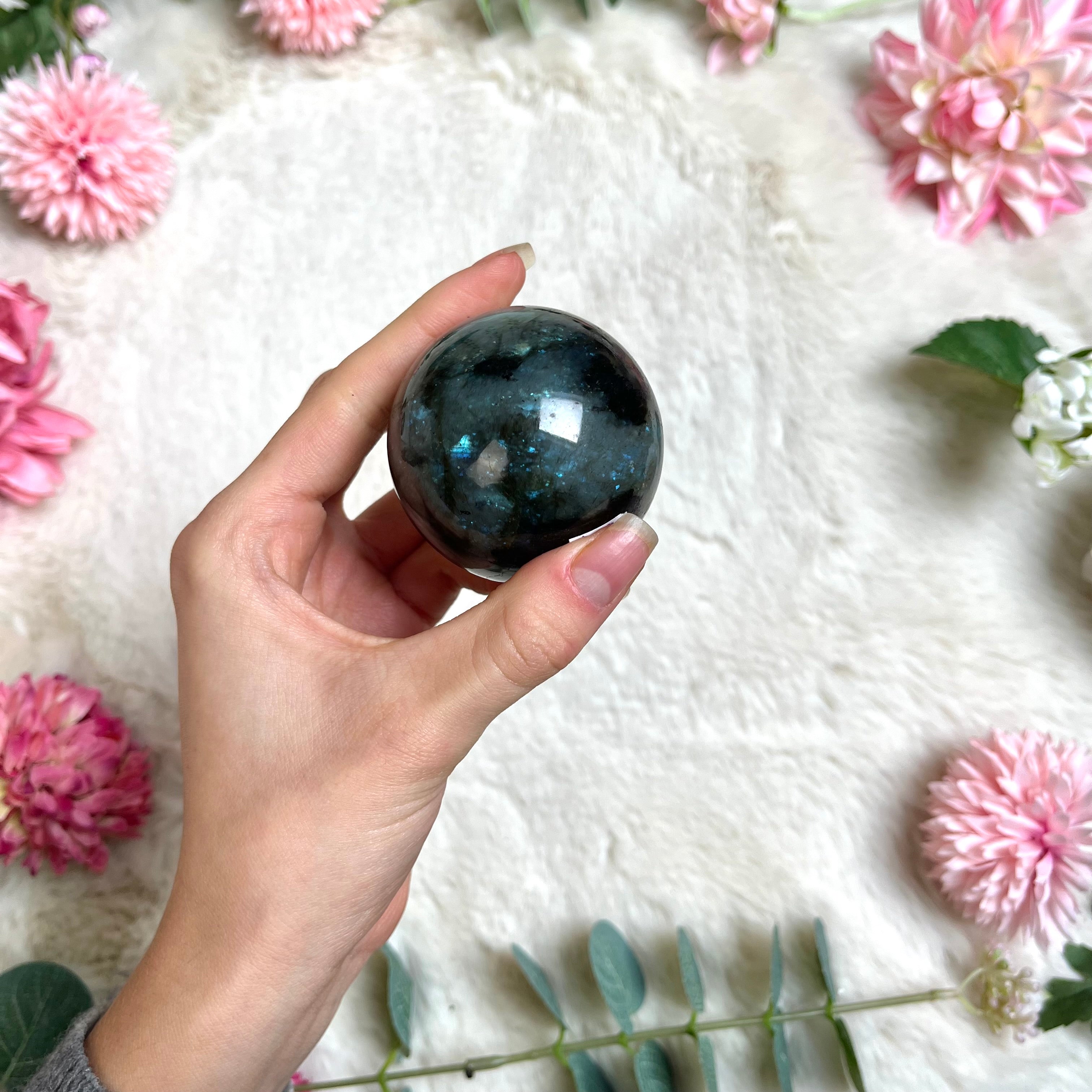 Labradorit Kugel 100