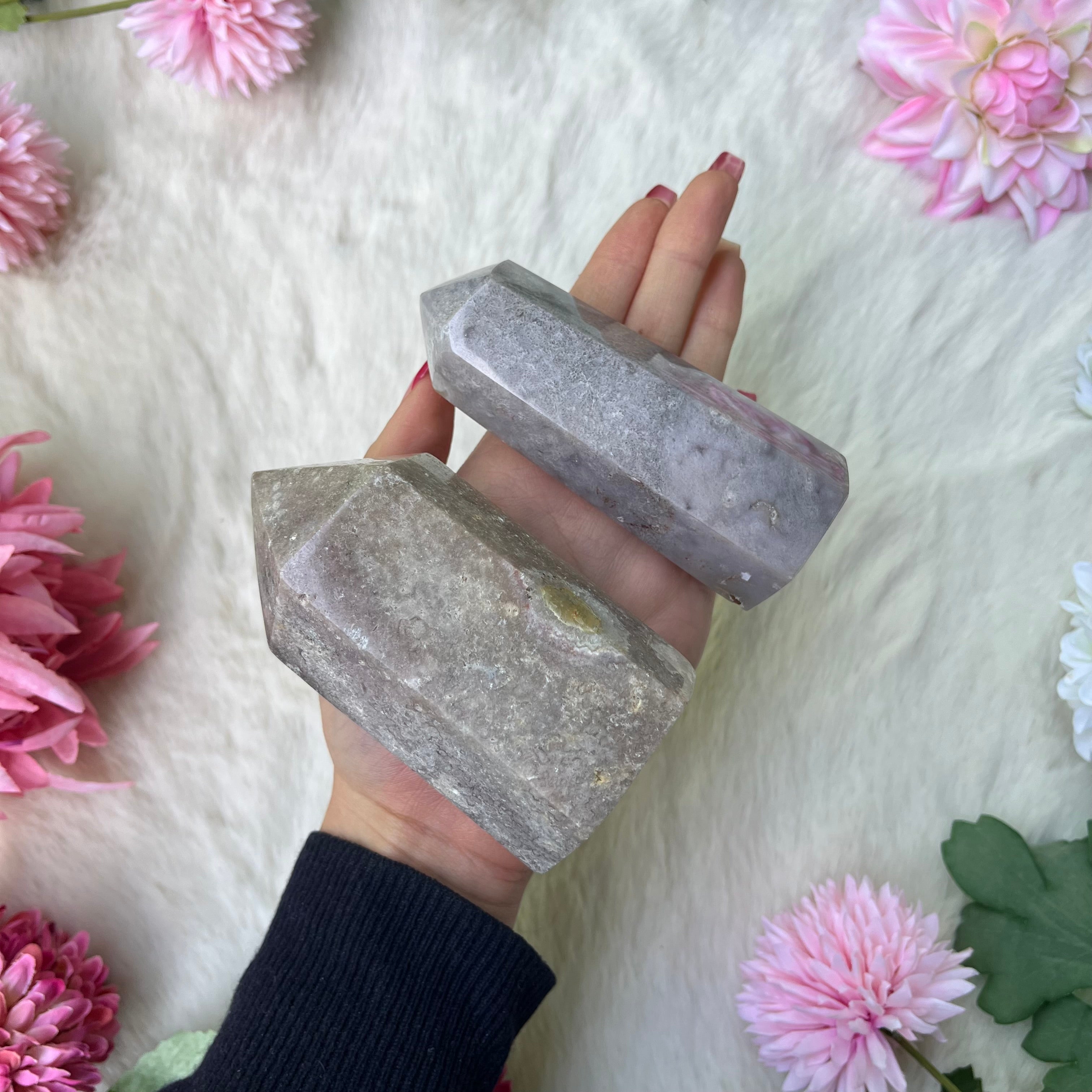 Pinker Amethyst Obelisk 305-306