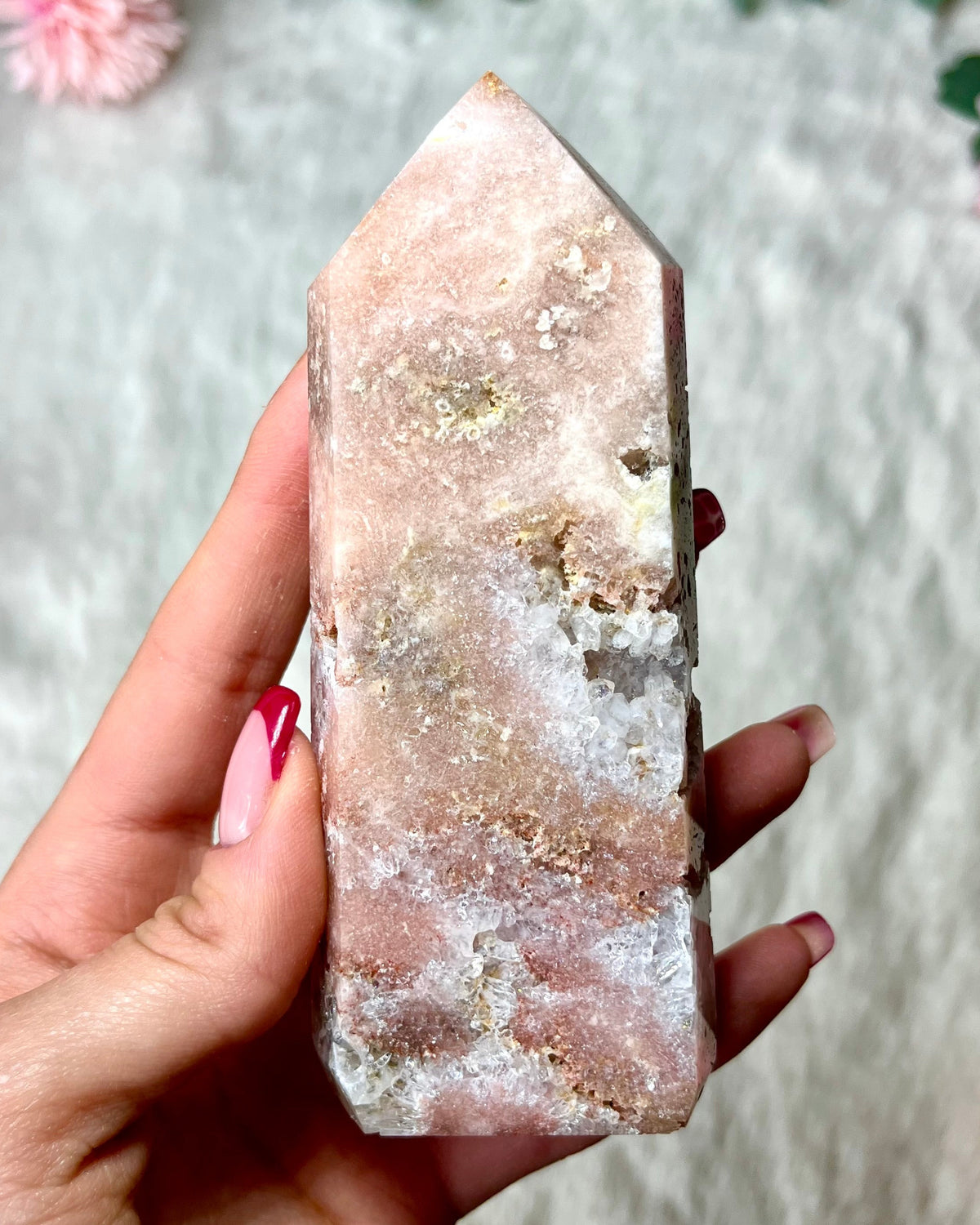 Pinker Amethyst Turm 309