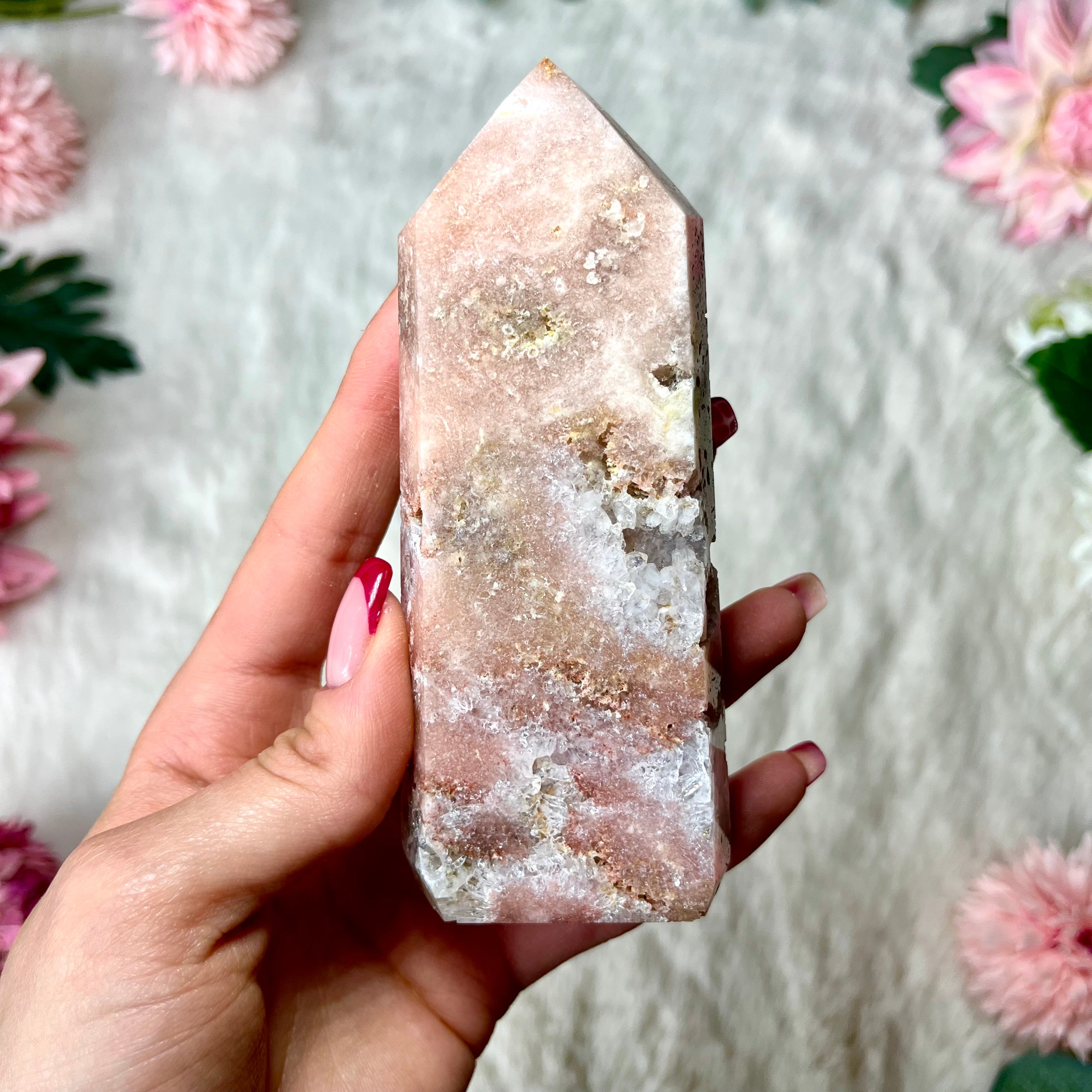 Pinker Amethyst Turm 309