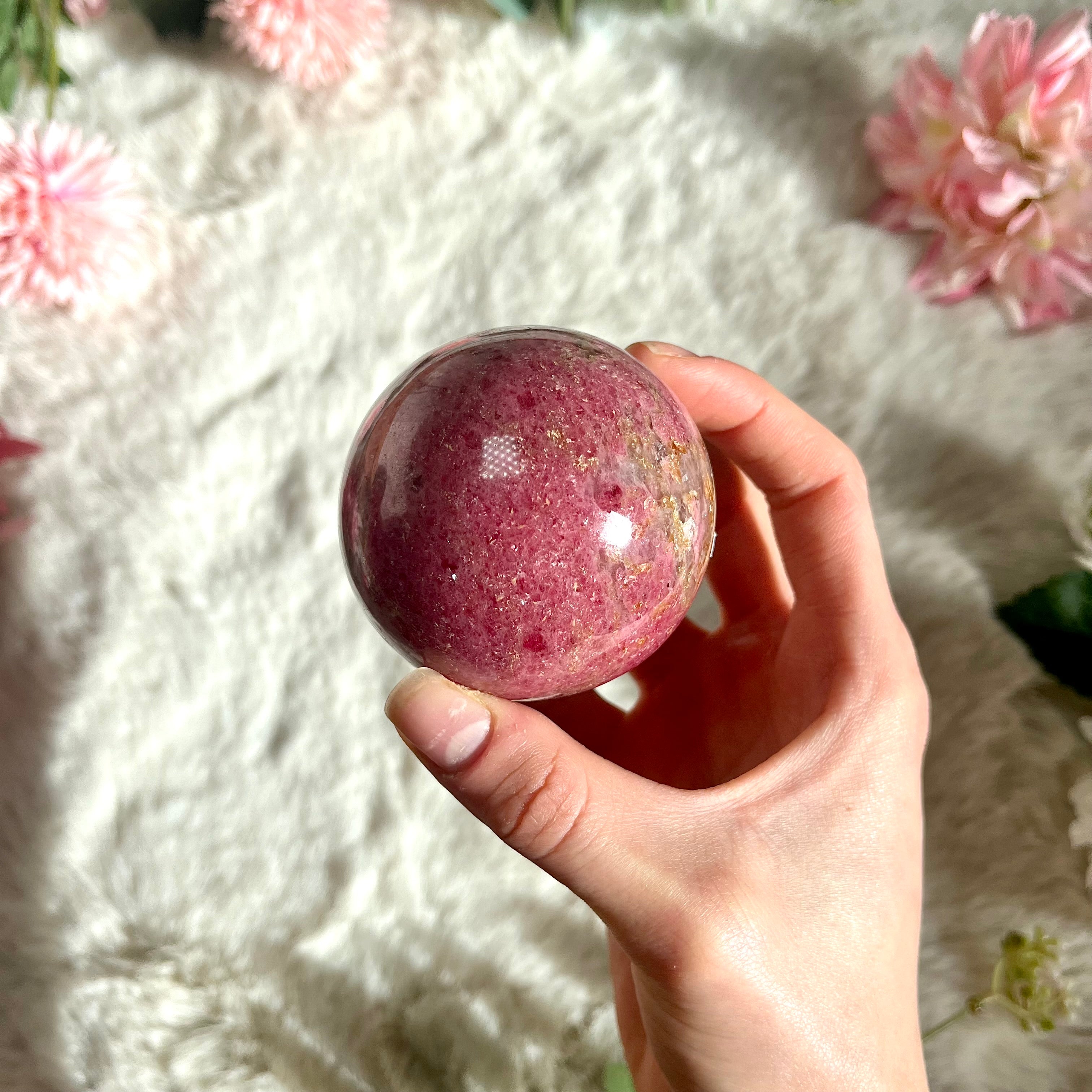 Rhodonit Kugel 263