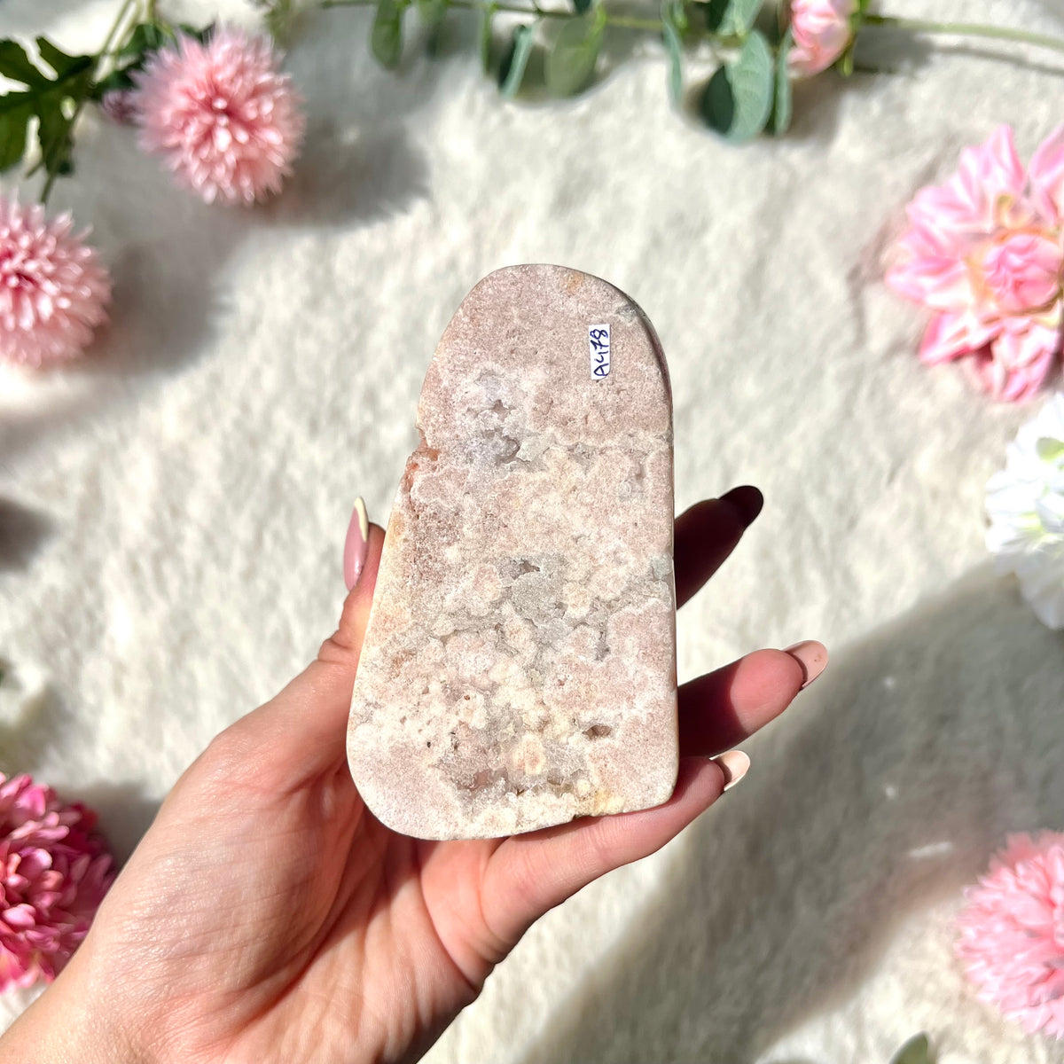 Pinker Amethyst Freiform 478