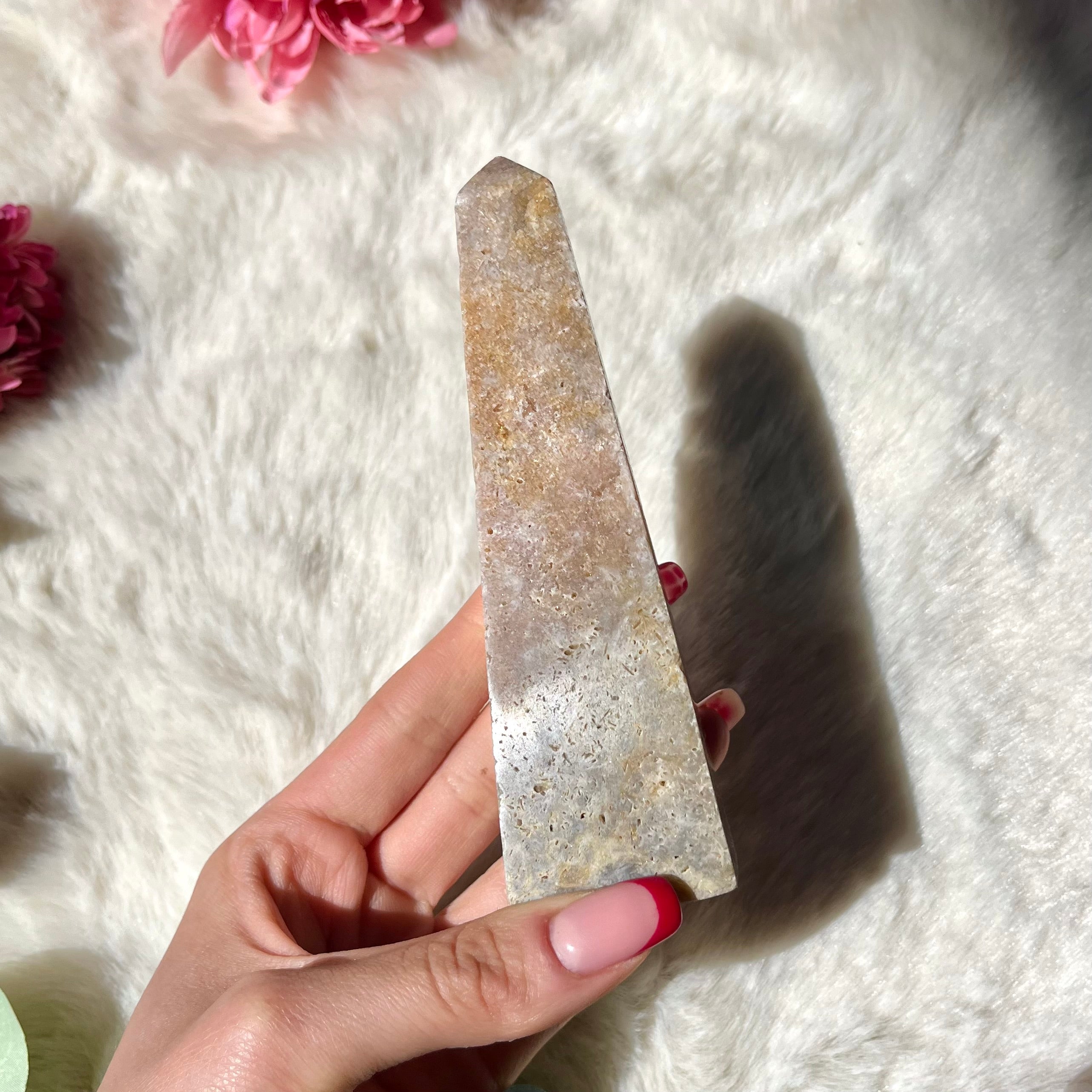 Pinker Amethyst Obelisk 302-304