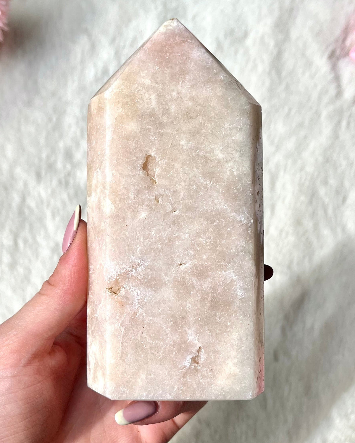 Pinker Amethyst Turm 469