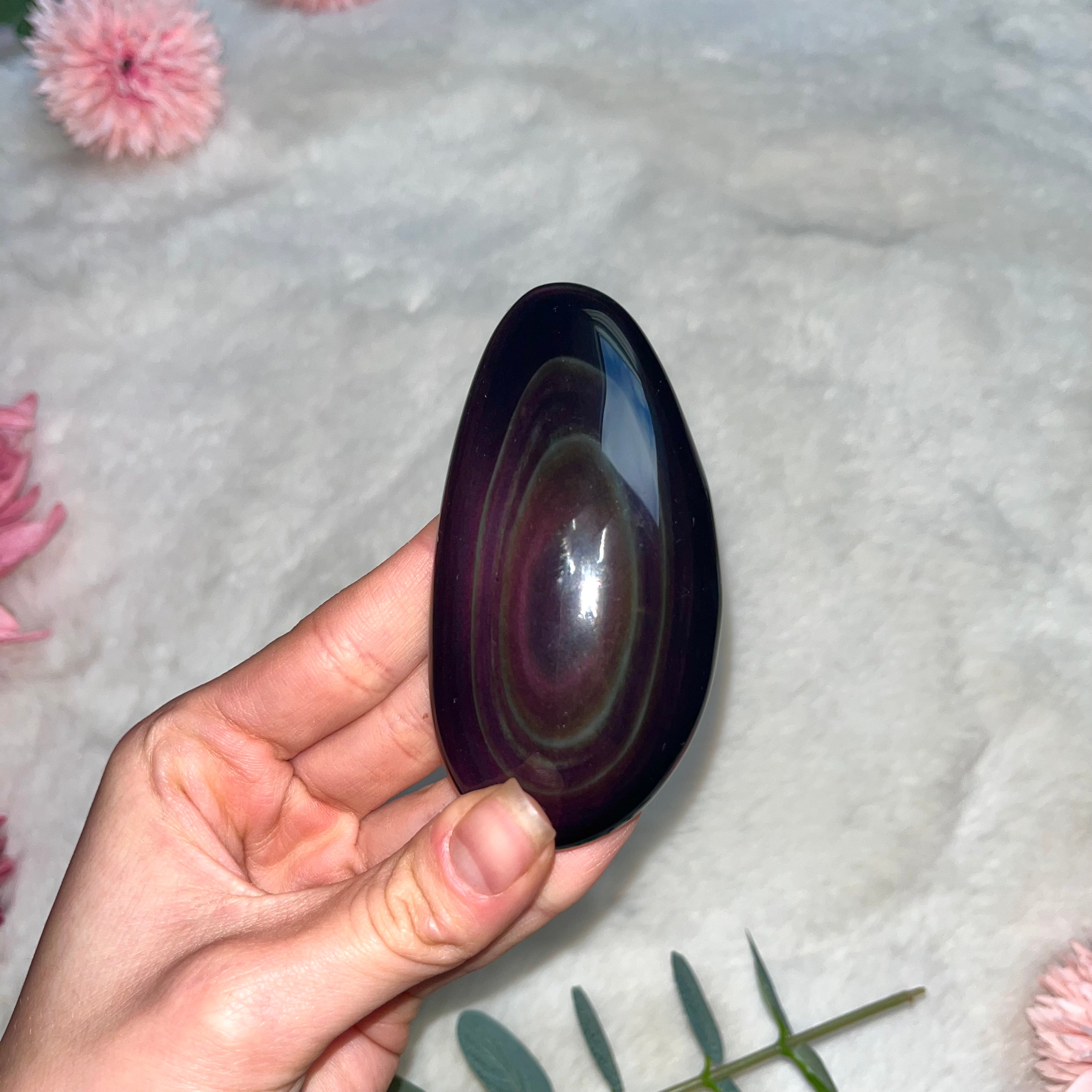 Regenbogen Obsidian Seifenstein 183-184