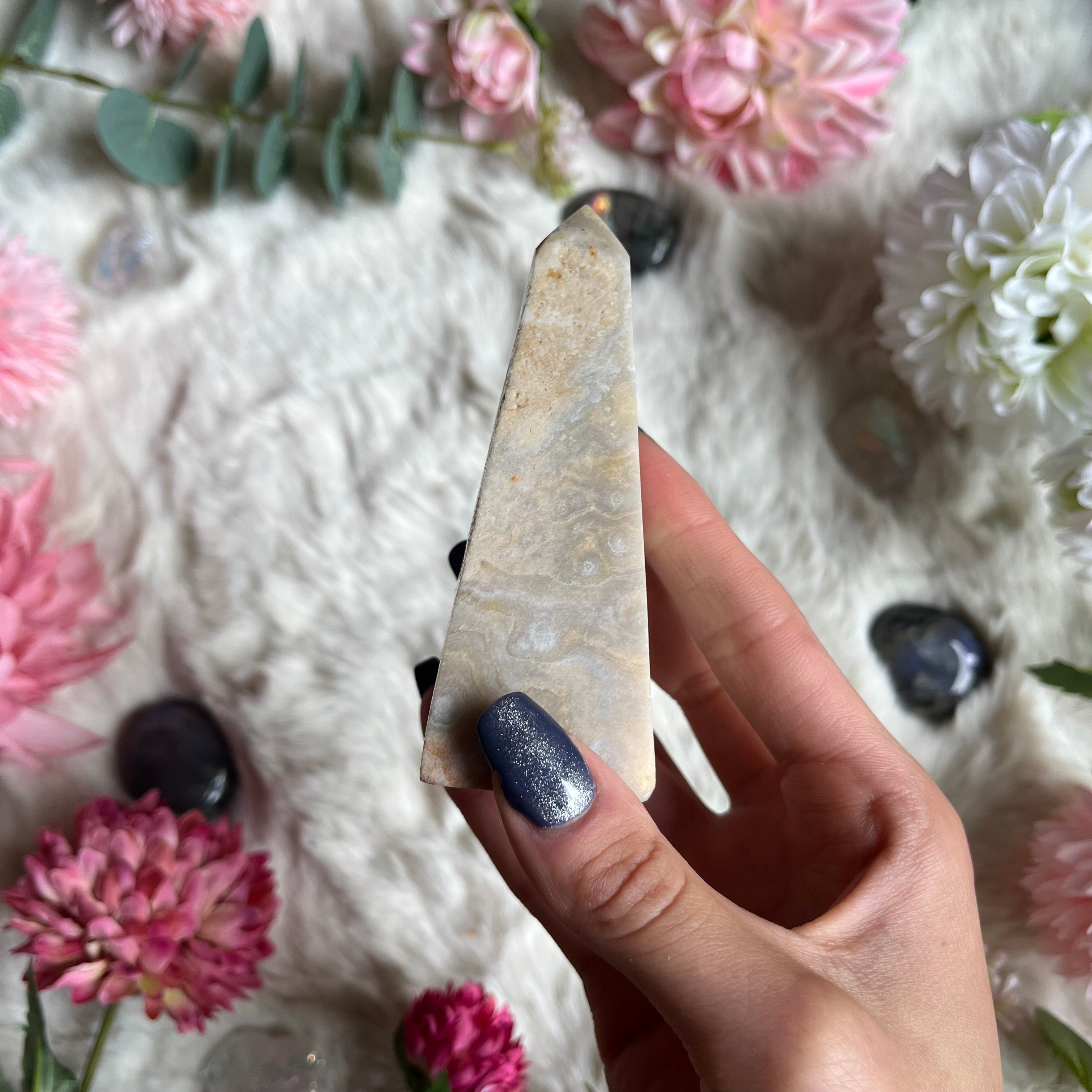 Pinker Amethyst Obelisk 13-18