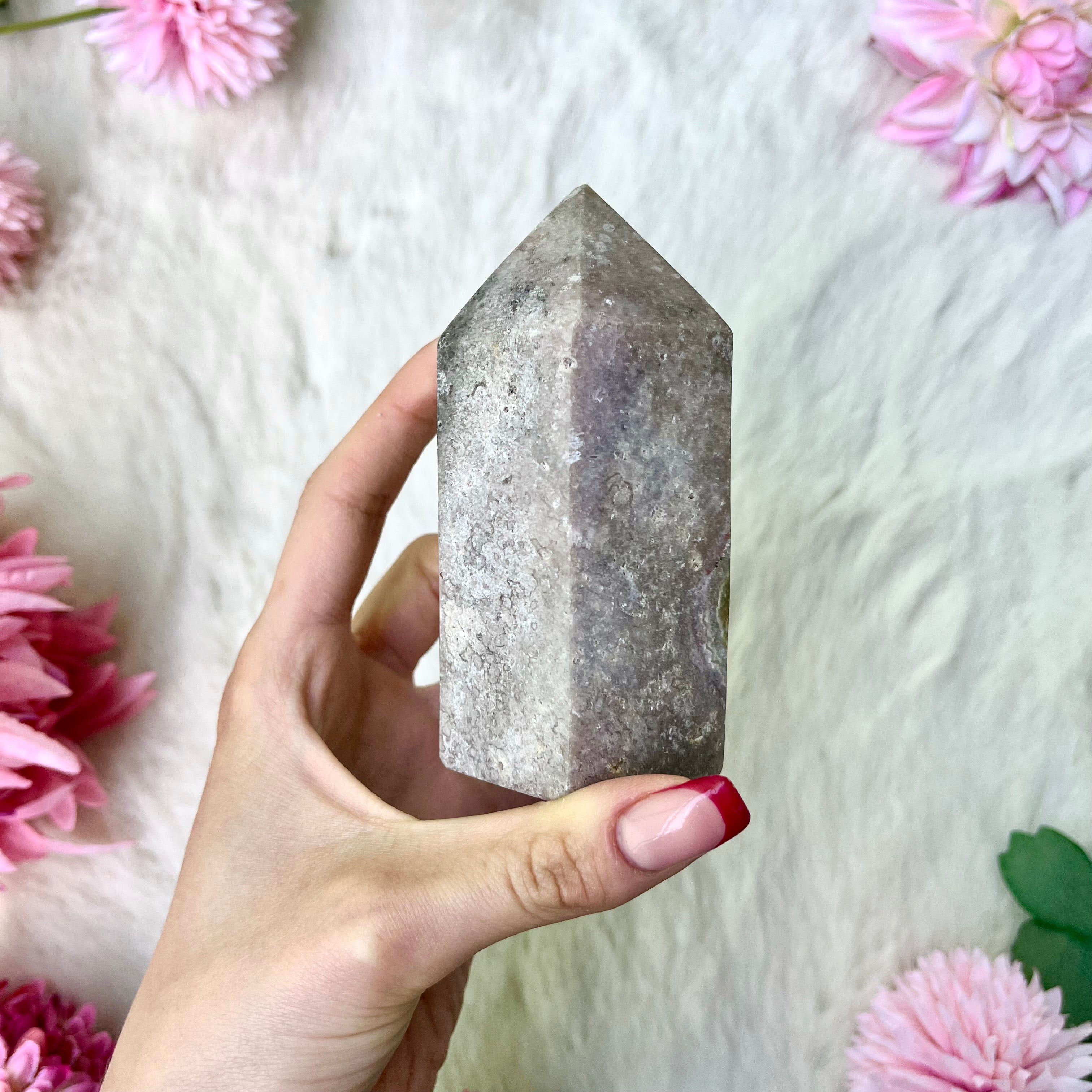 Pinker Amethyst Obelisk 305-306