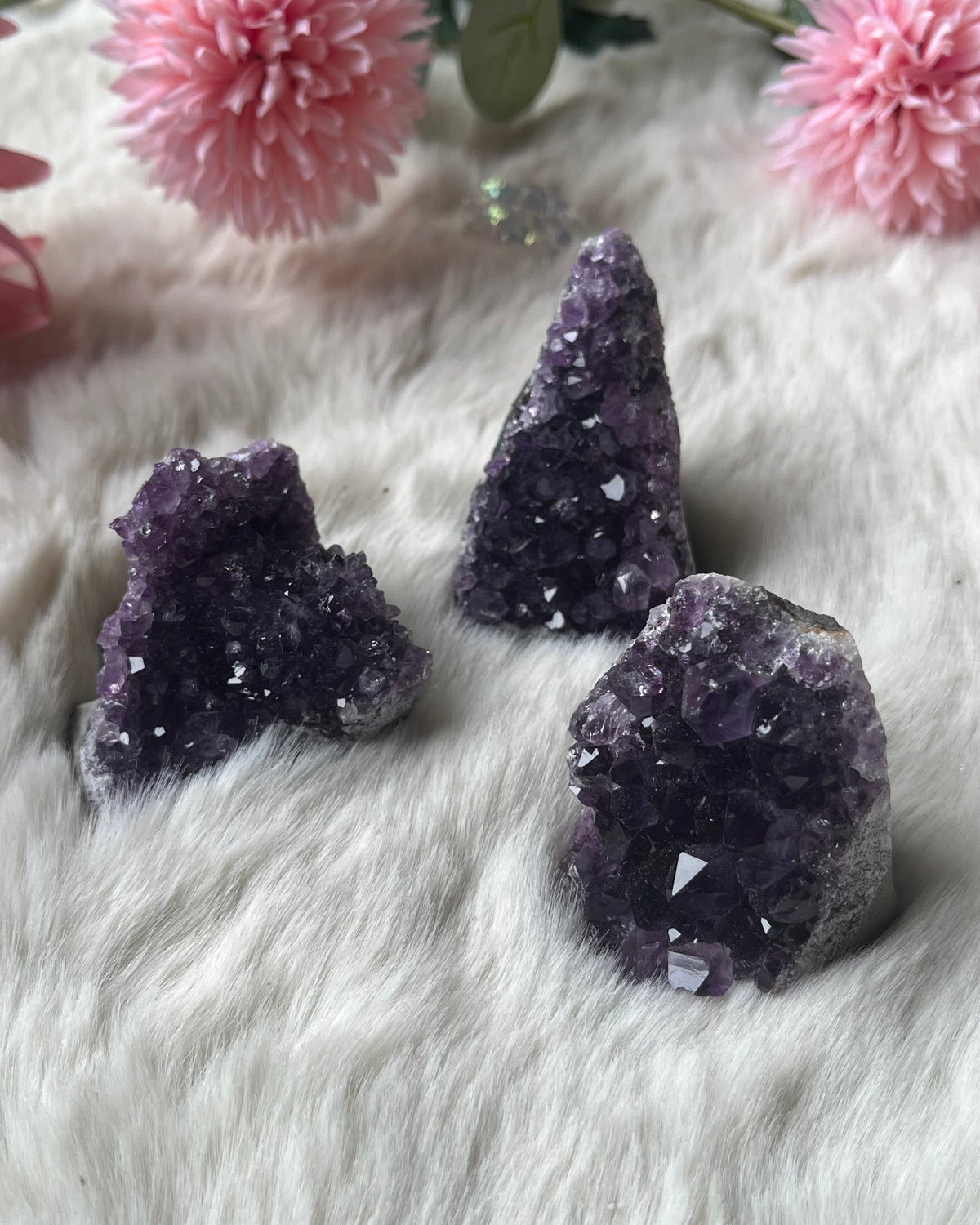 Kleine Amethyst Stufen 123-138