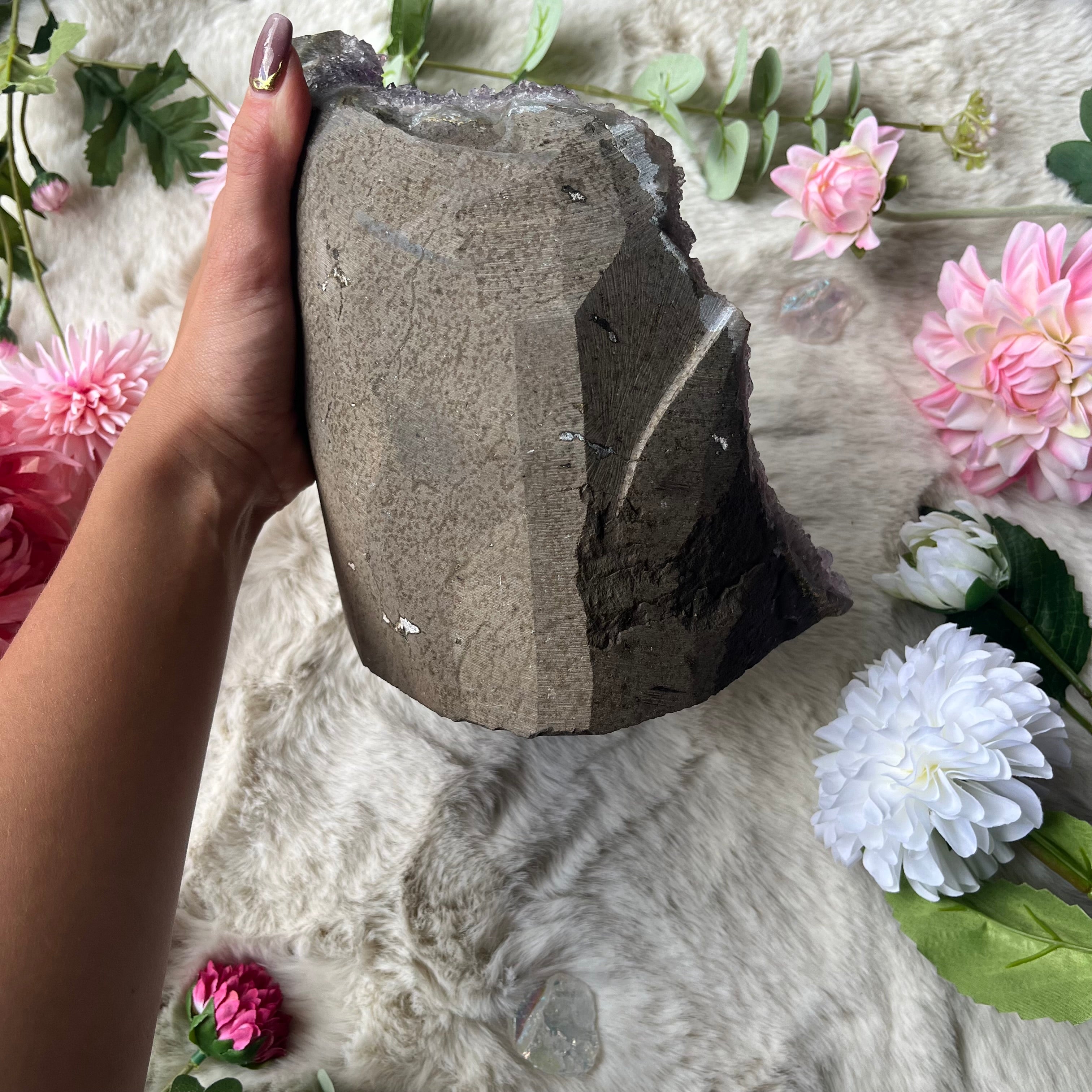 Große Amethyst Stufe 59