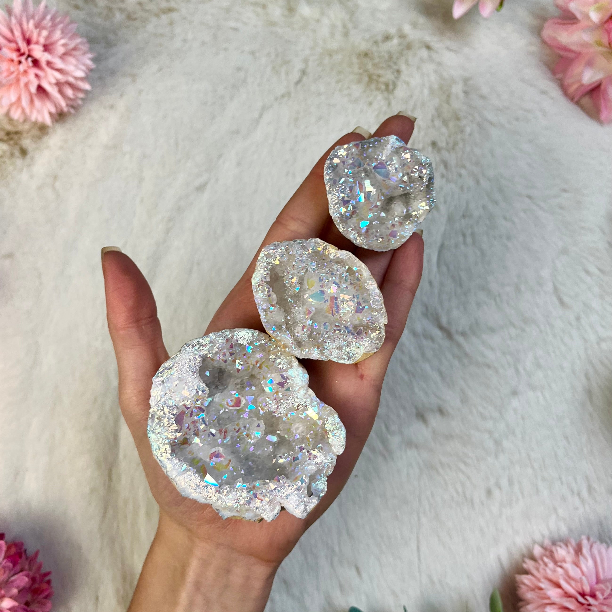 Angel Aura Quarz Geoden S-L