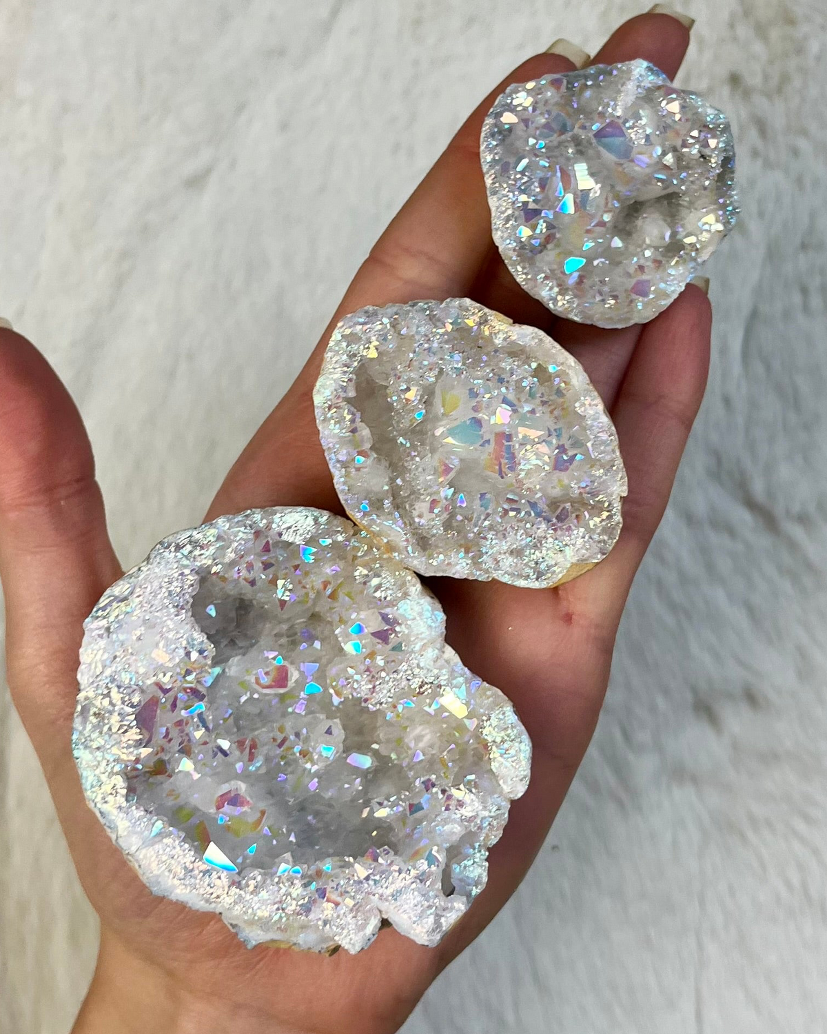 Angel Aura Quarz Geoden S-L