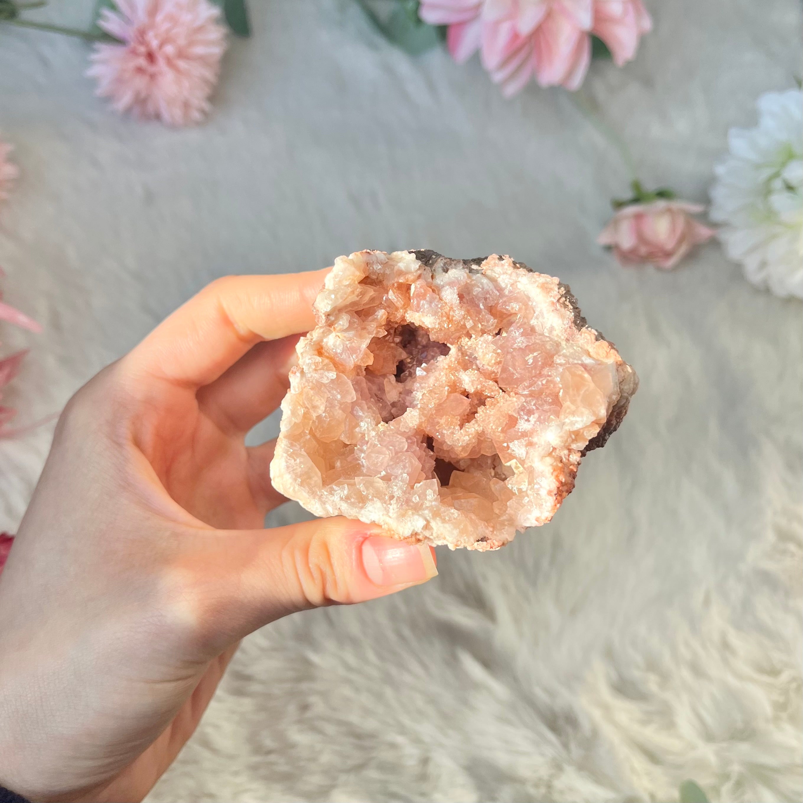 Pinke Amethyst Geode 237