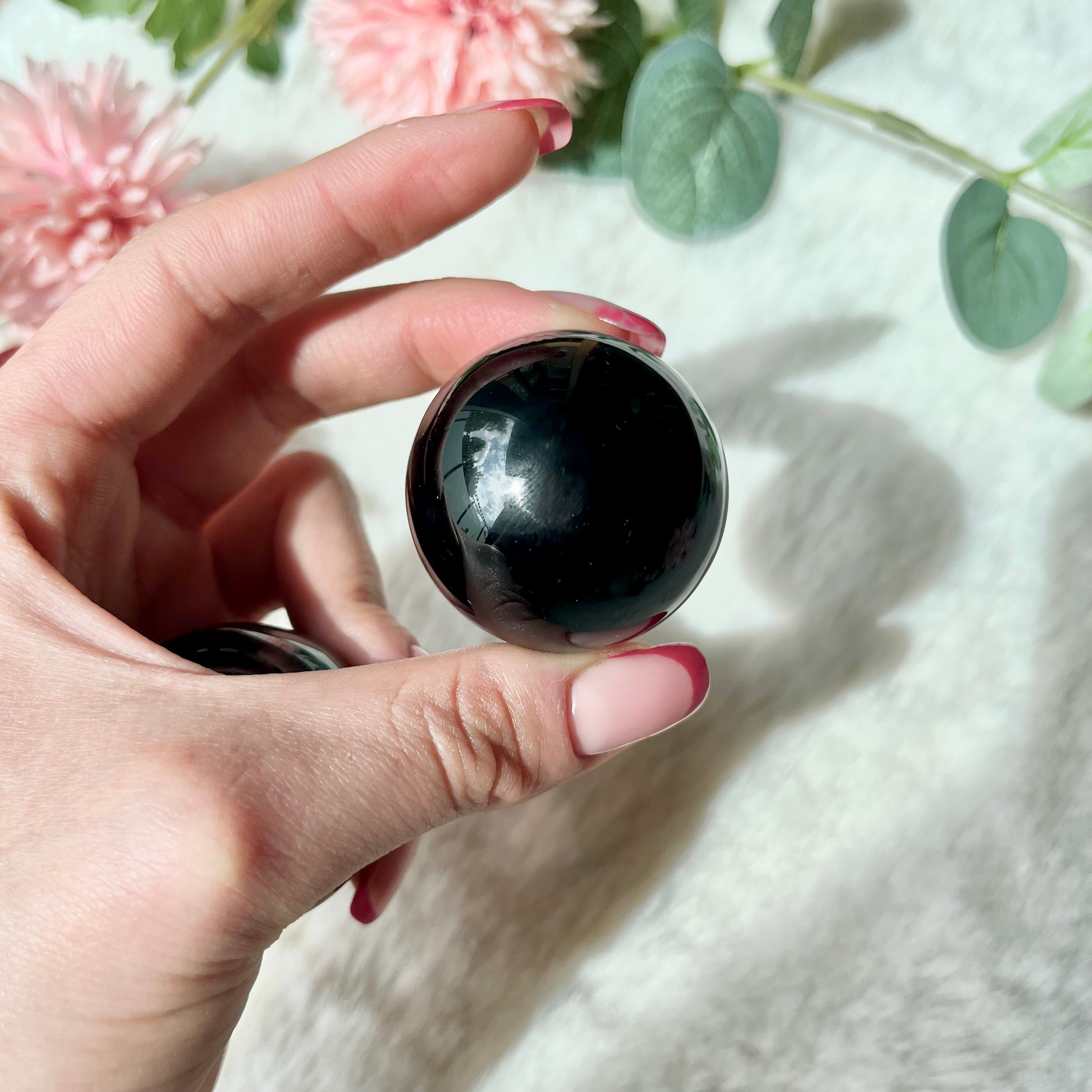 Obsidian Kugel klein