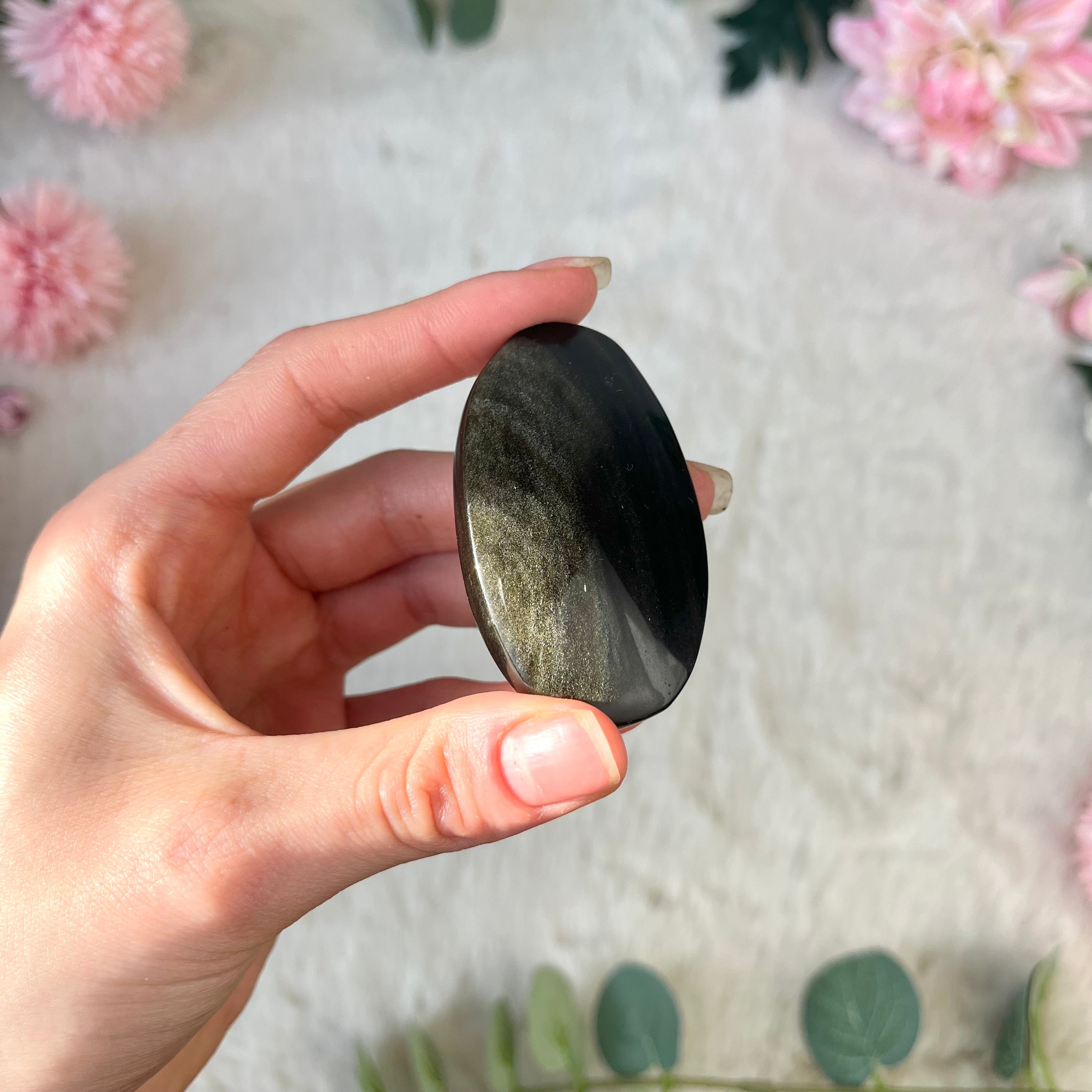 Obsidian Seifenstein Gold