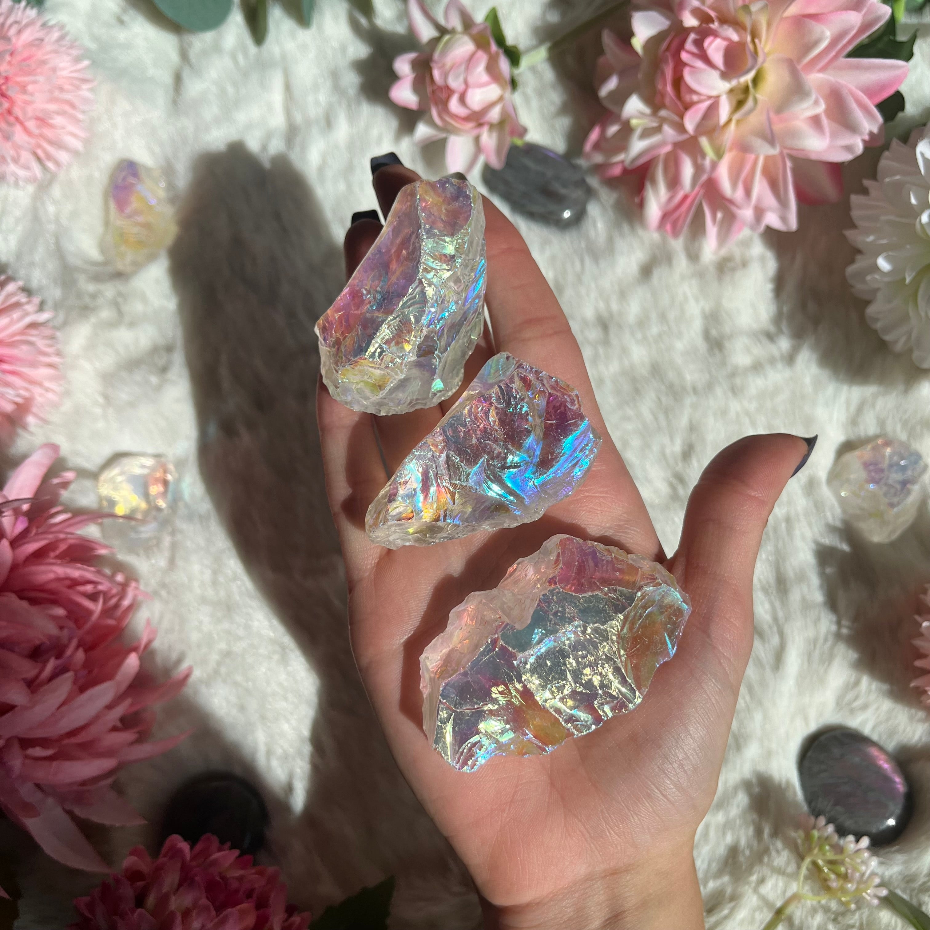 Angel Aura Quarz Bruchstücke