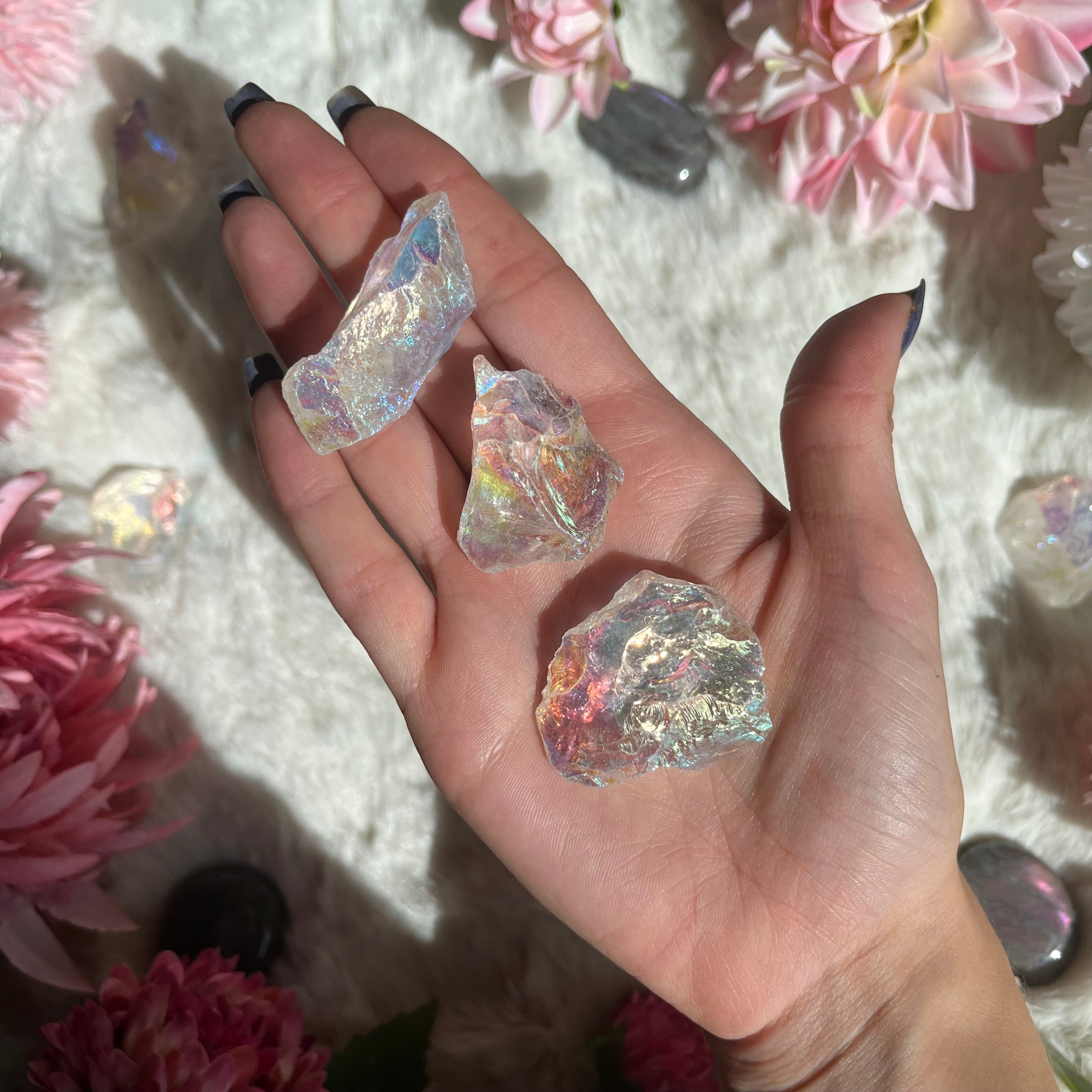 Angel Aura Quarz Bruchstücke