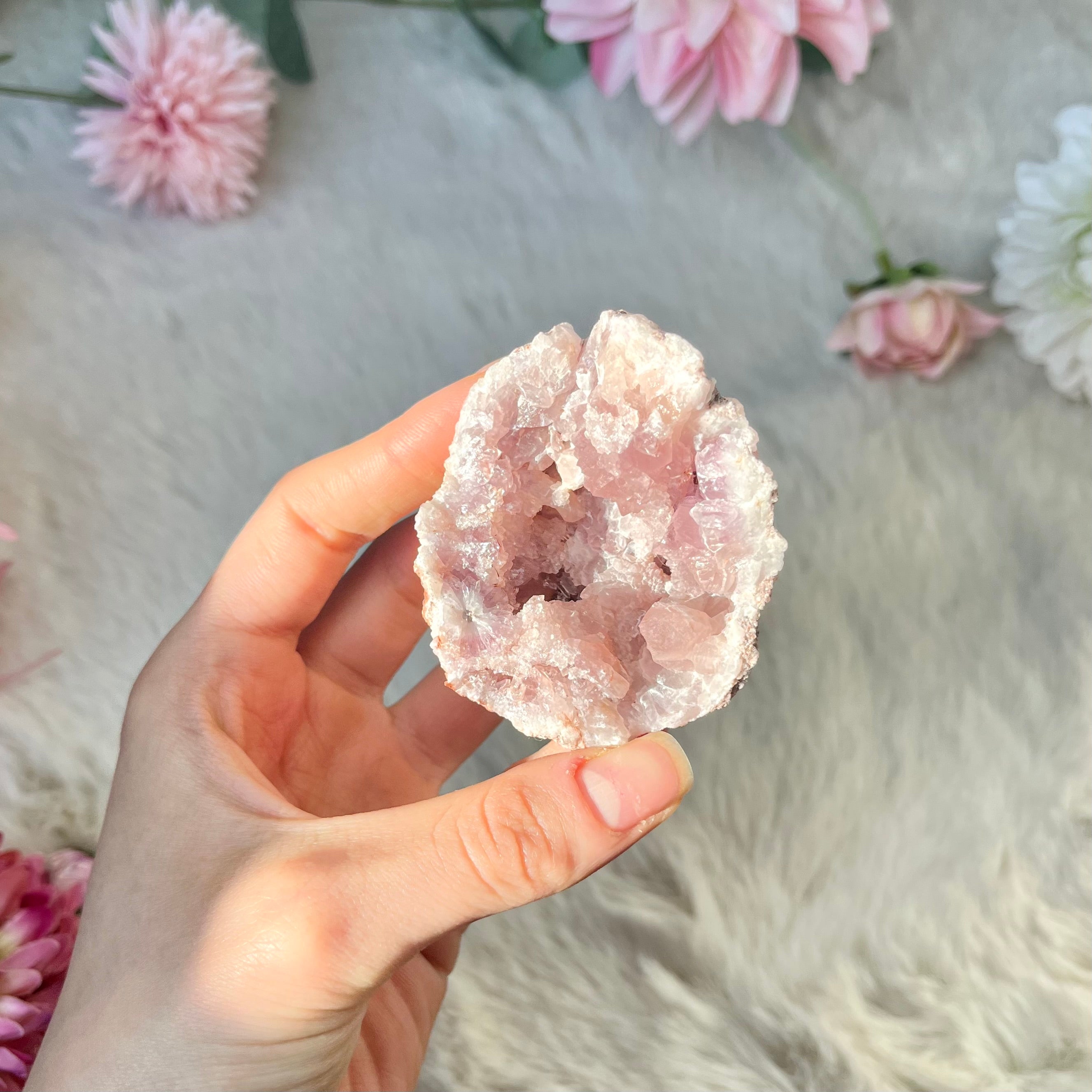 Pinke Amethyst Geode 236