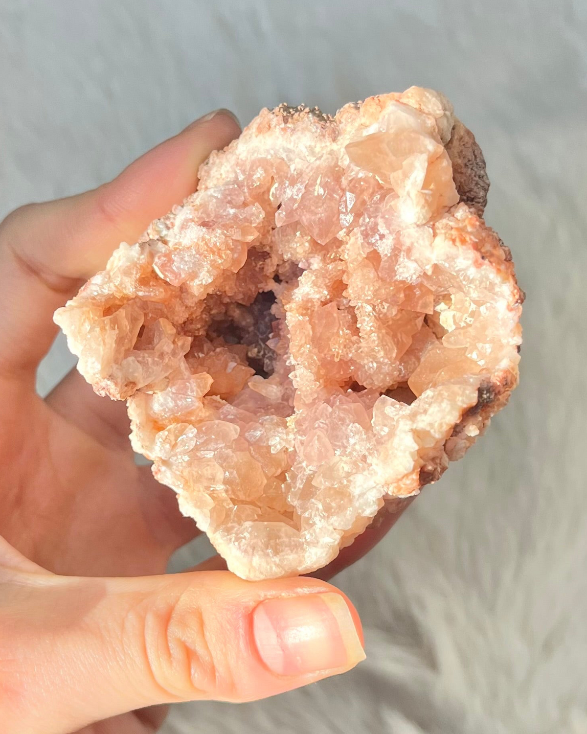 Pinke Amethyst Geode 237