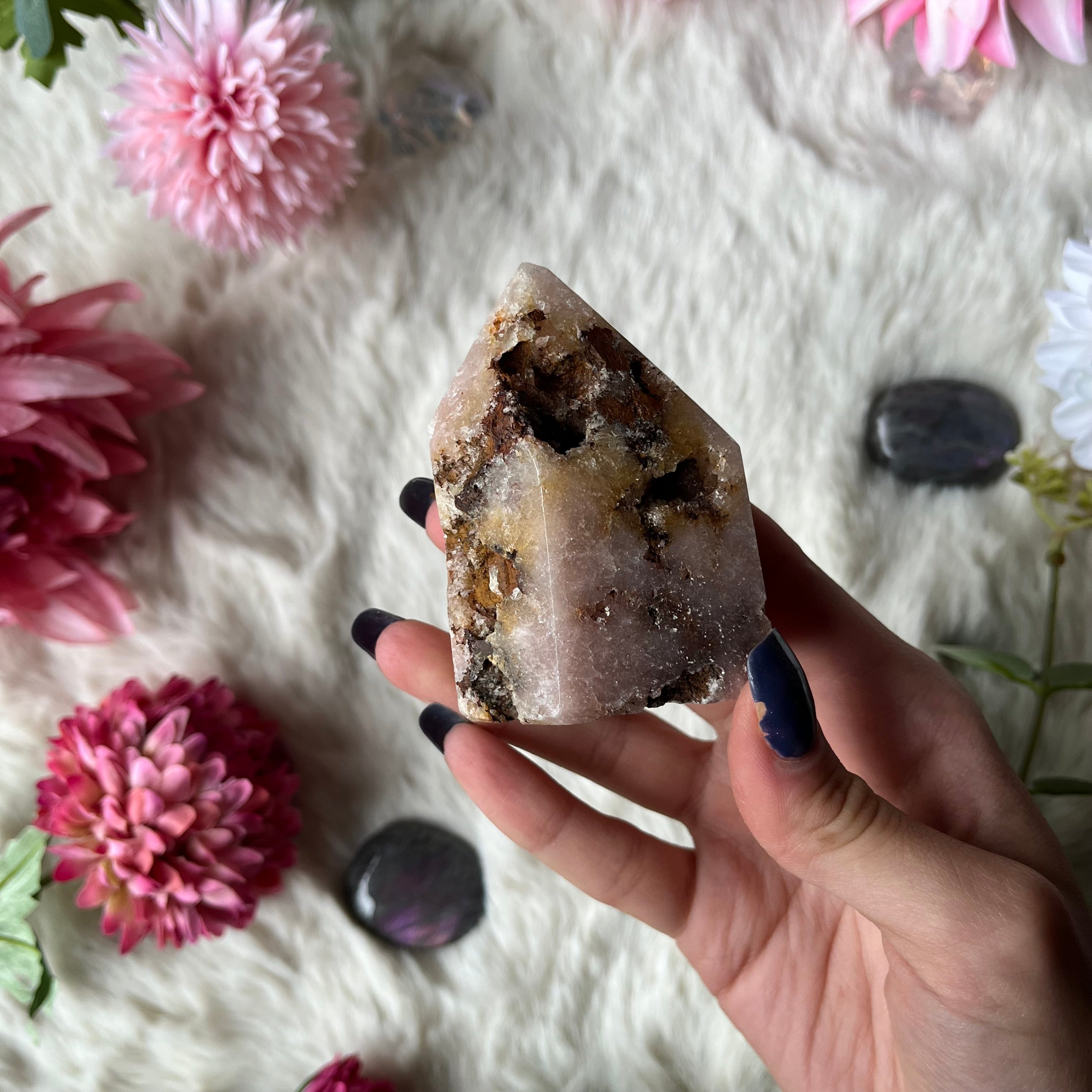 Pinker Amethyst Turm 19-20
