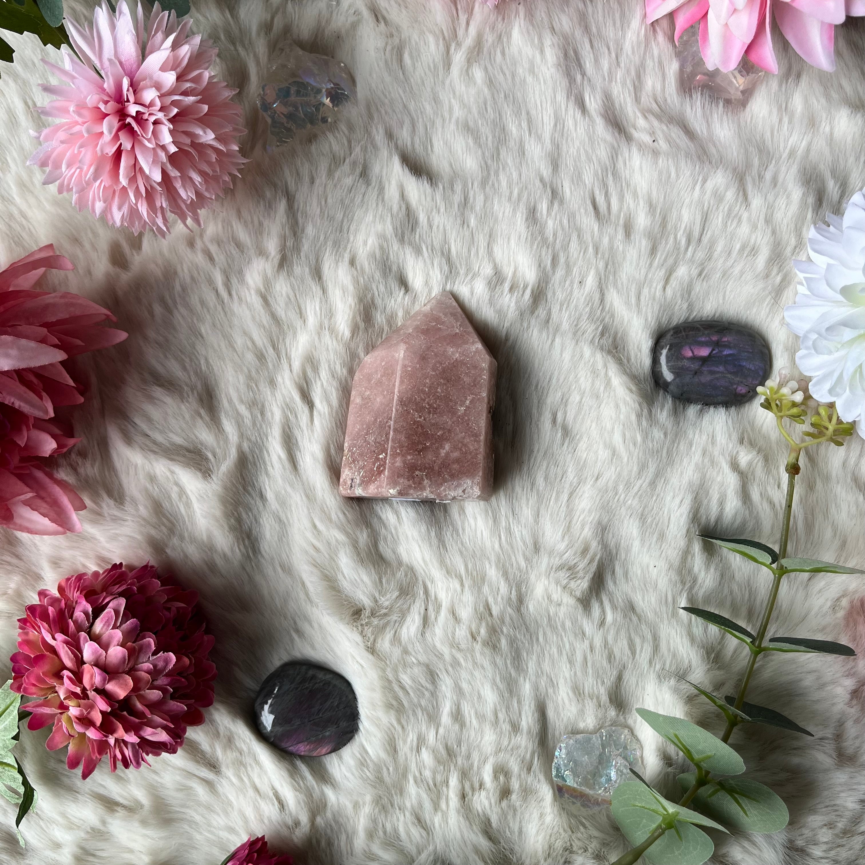 Pinker Amethyst Turm 19-20