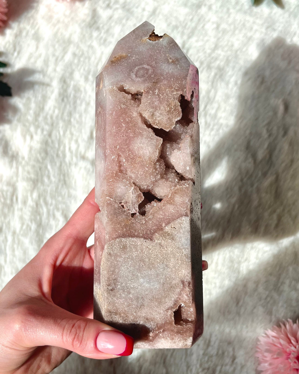 Pinker Amethyst Turm 310