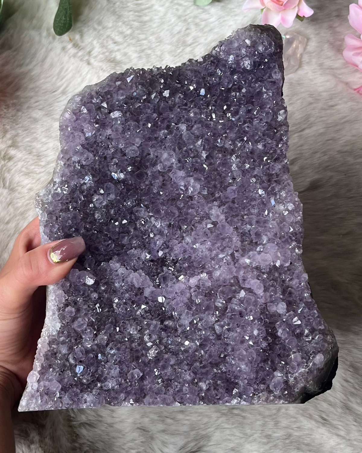 Große Amethyst Stufe 59