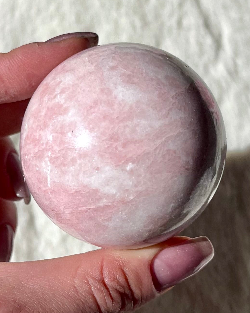 Pinke Opal Kugel 294