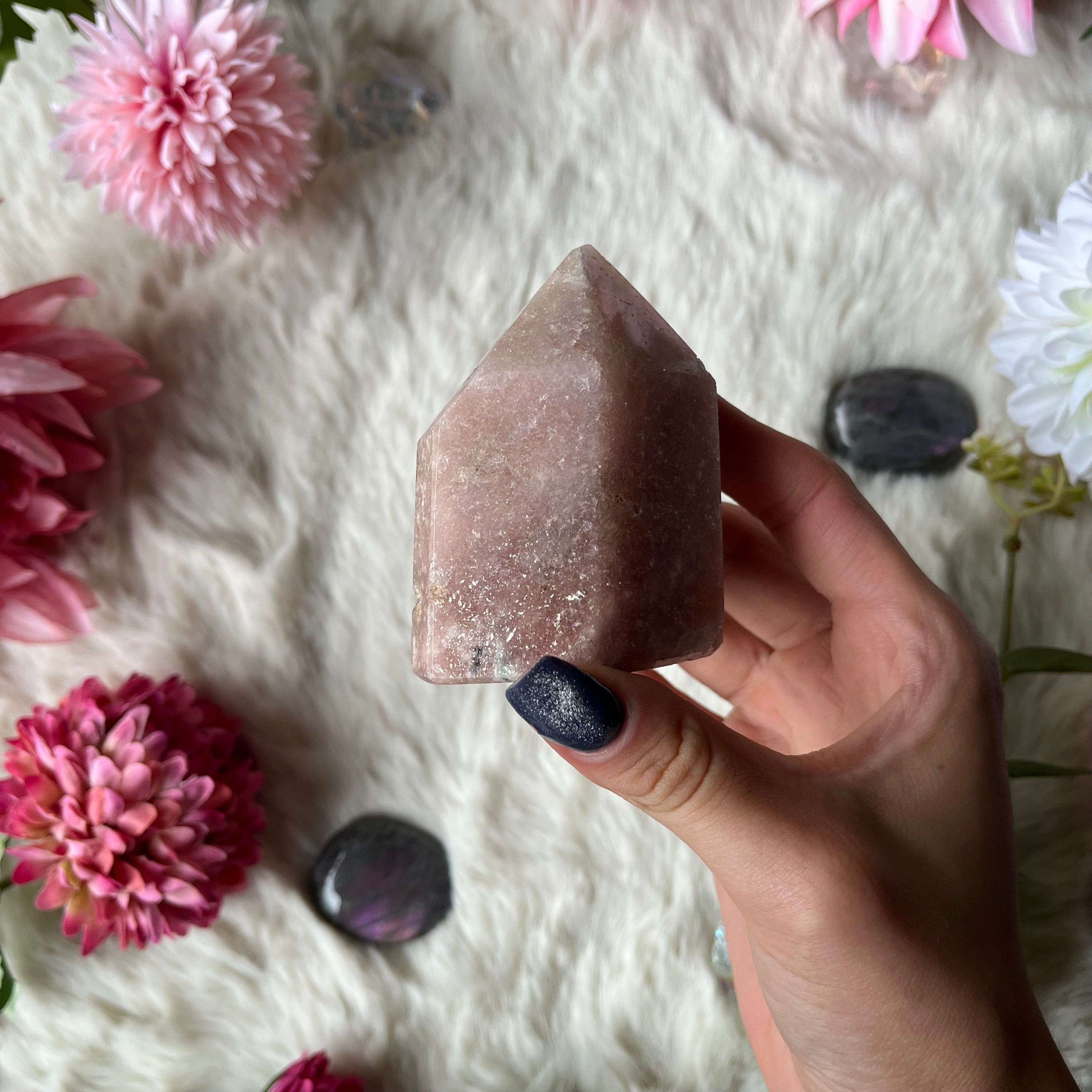 Pinker Amethyst Turm 19-20