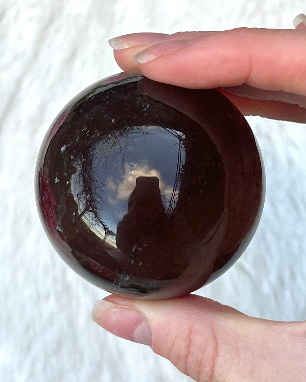 Rauchquarz Kugel 293