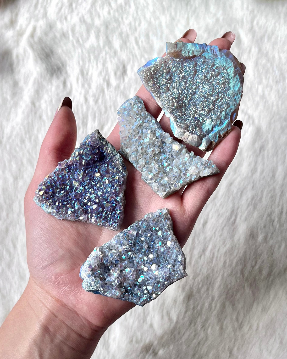 Aura Amethyst Stufen