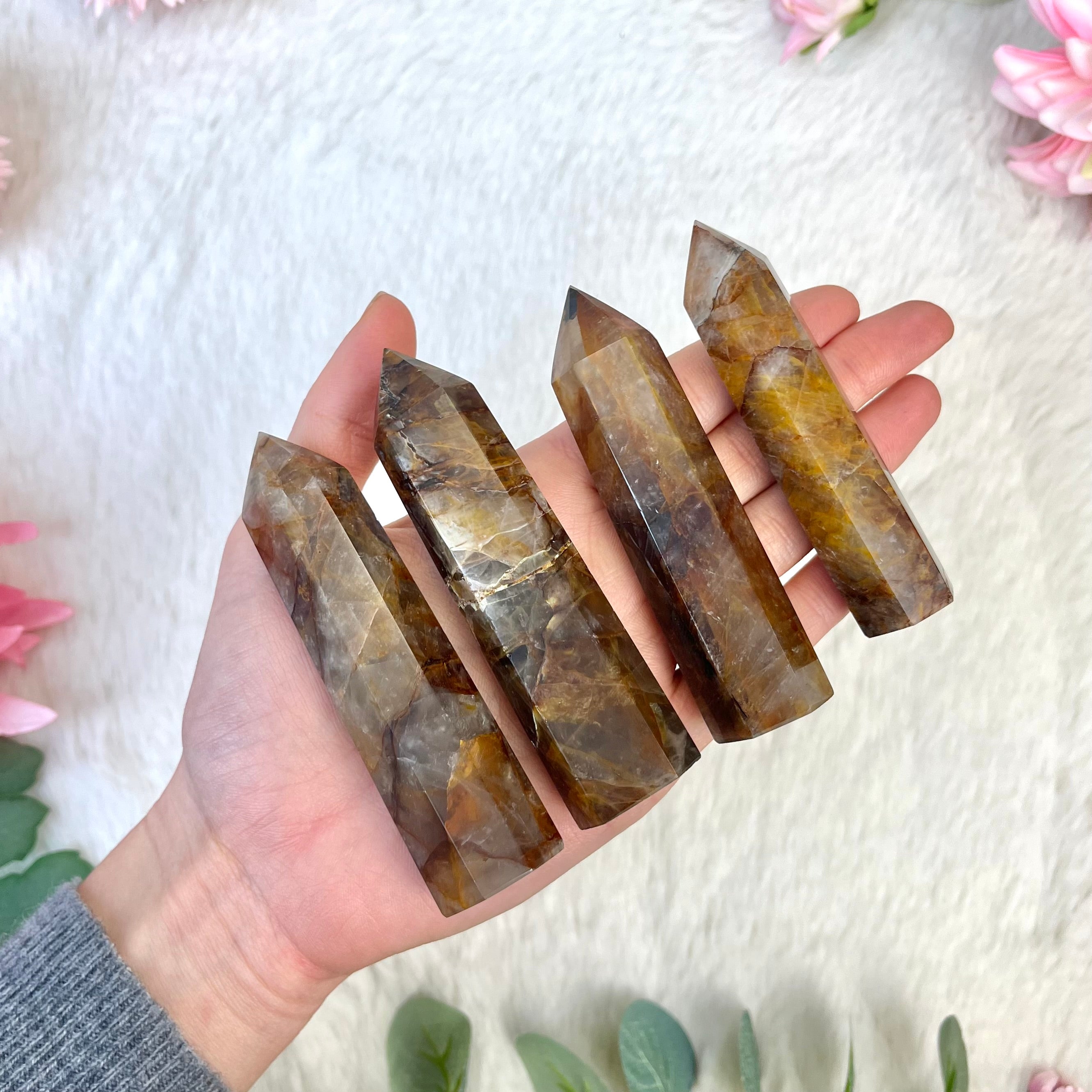 Golden Healer Quartz Turm