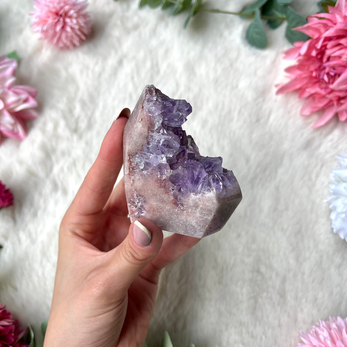 Pink Amethyst Turm 393
