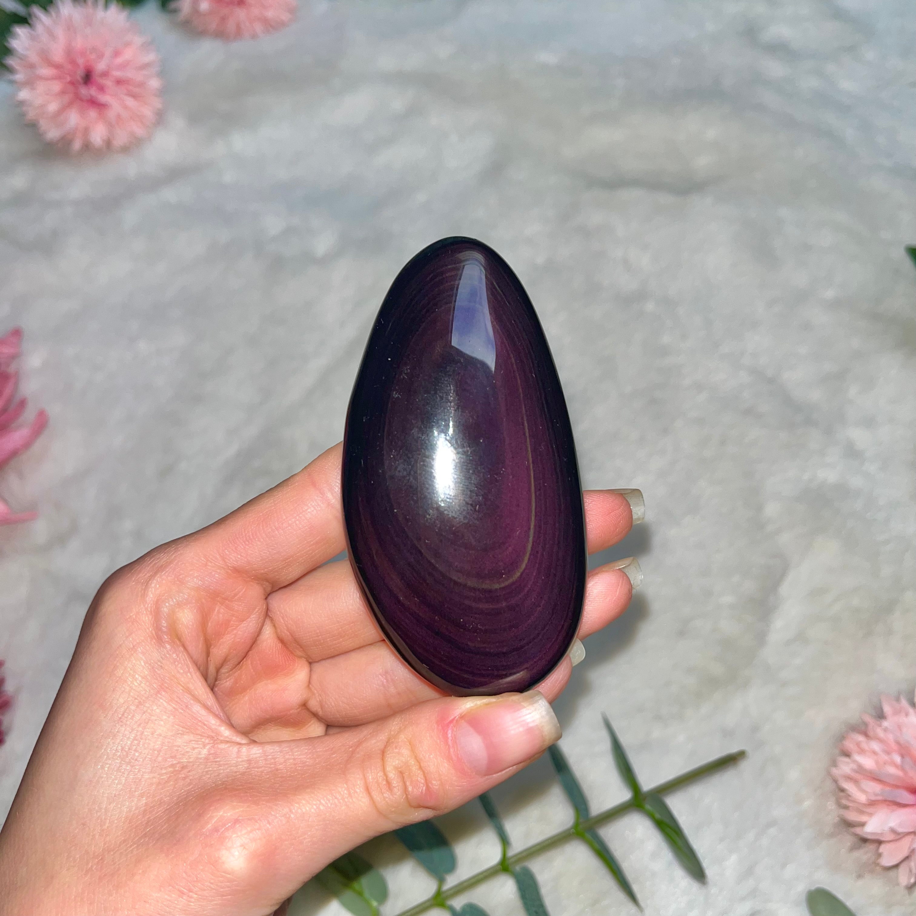 Regenbogen Obsidian Seifenstein 183-184