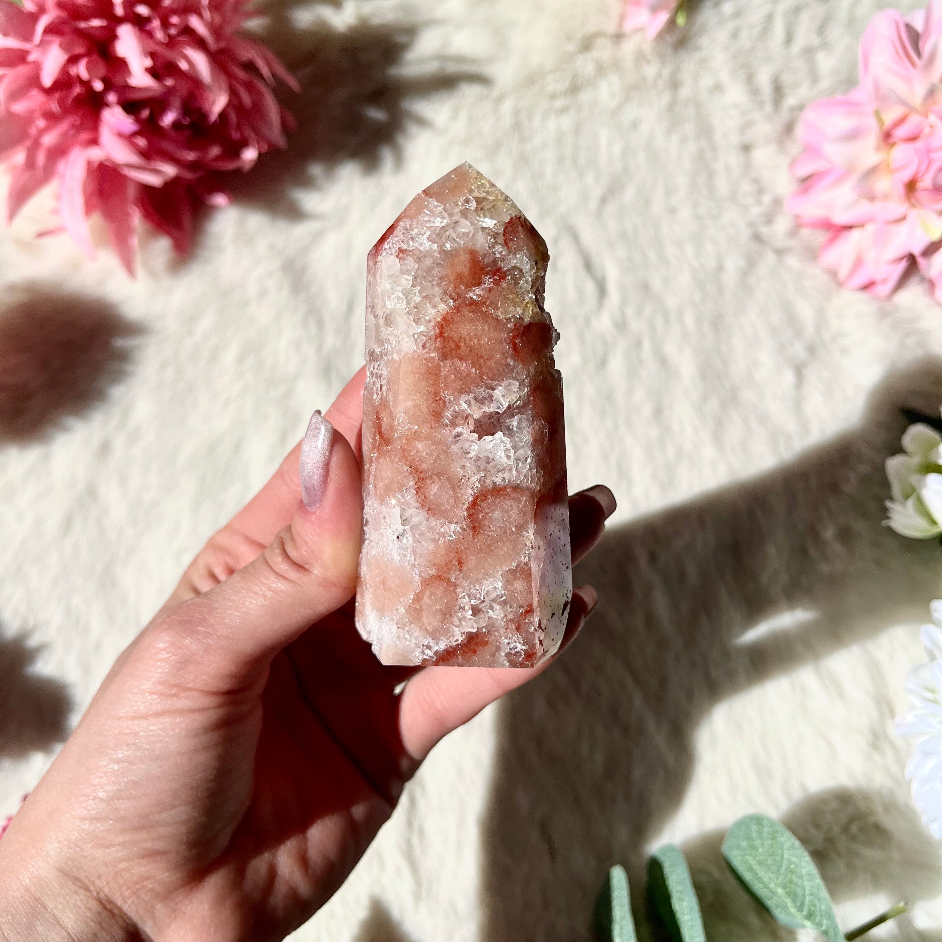 Pinker Amethyst Turm 307