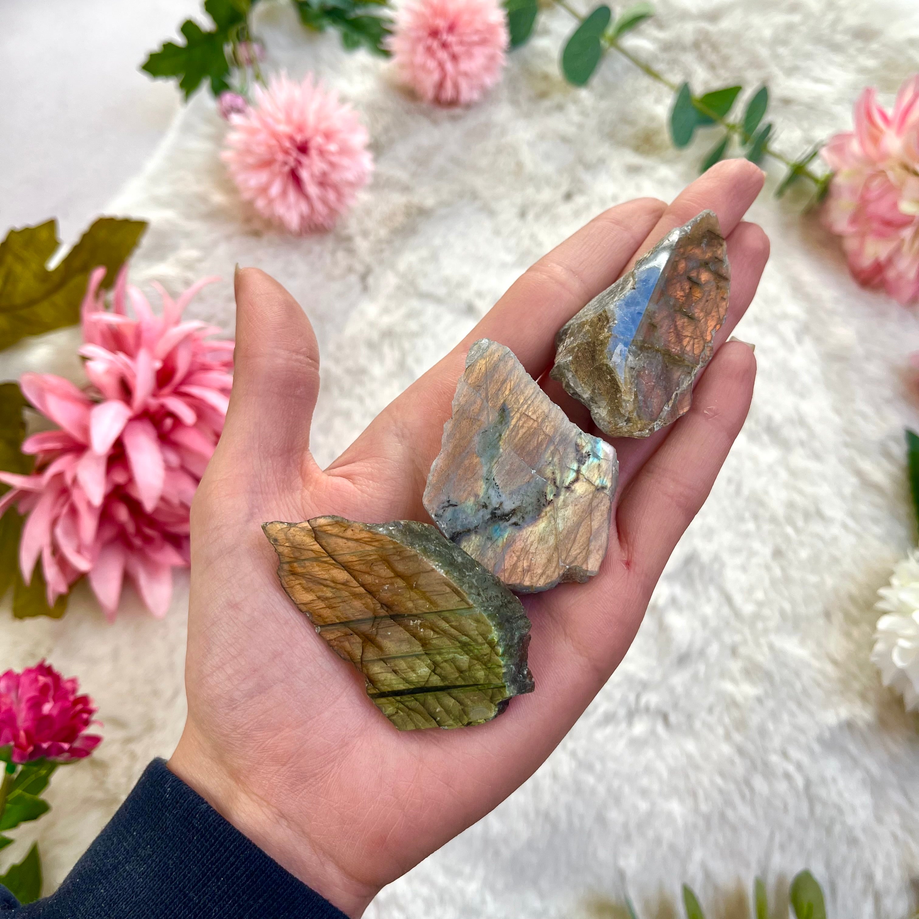 Labradorit Stückchen