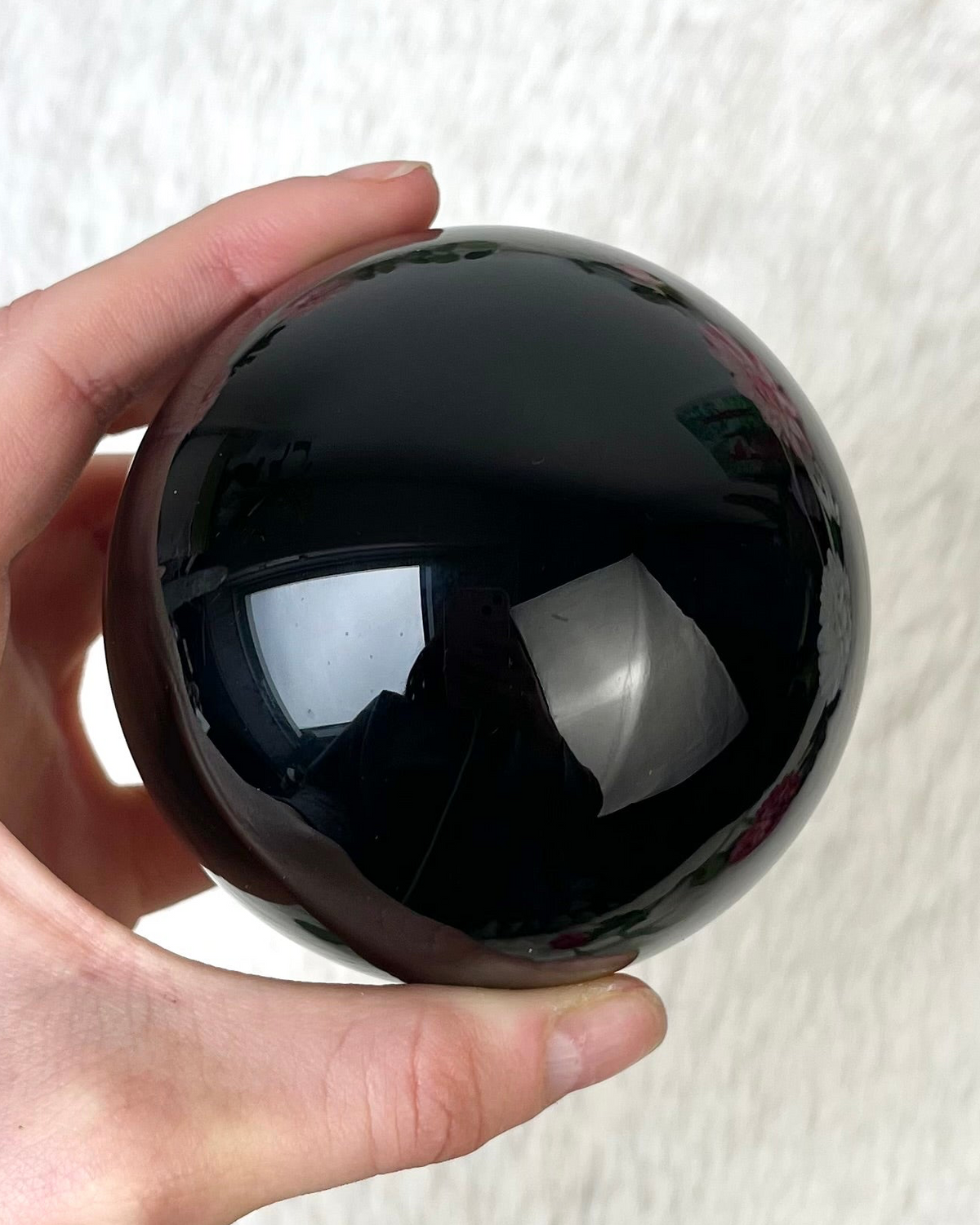 Obsidian Kugel 218