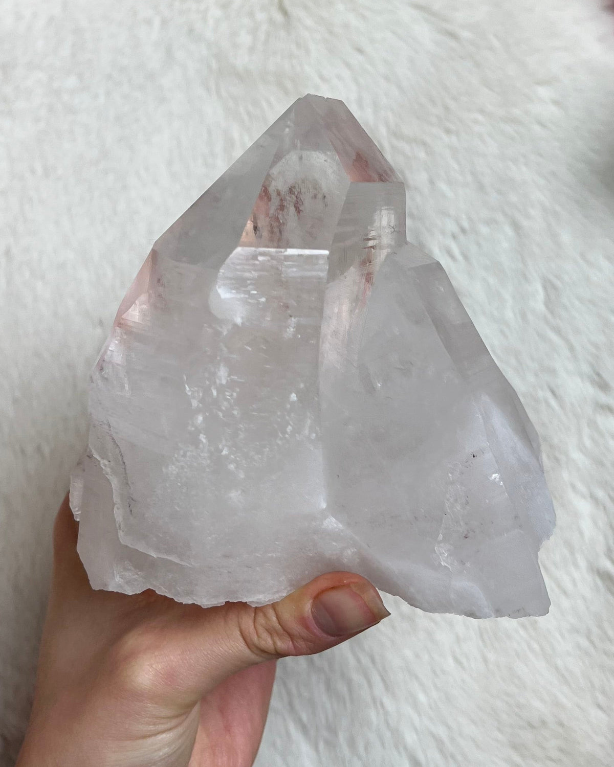 Bergkristall Natur Spitze 81