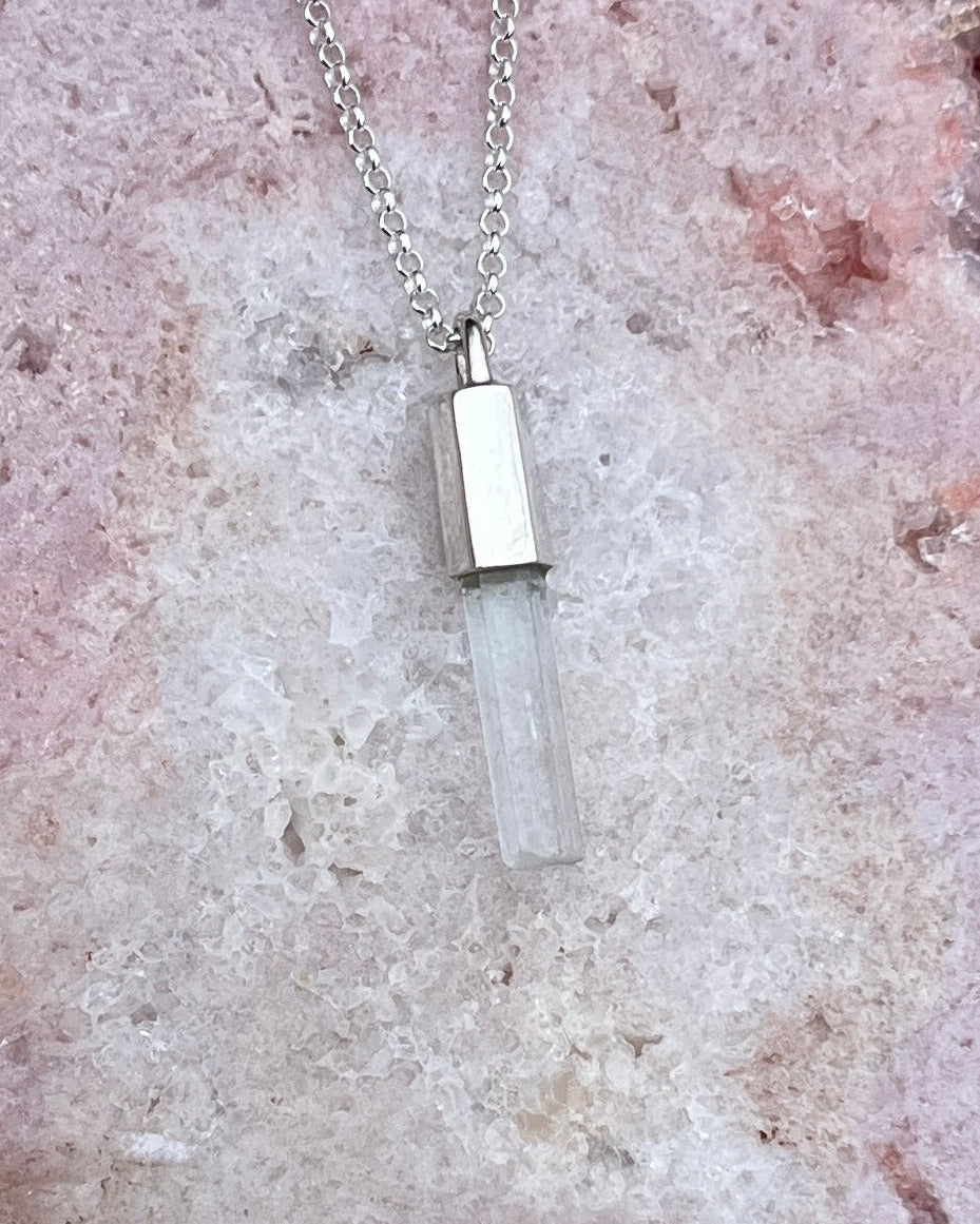Aquamarin Anhänger Silber 3