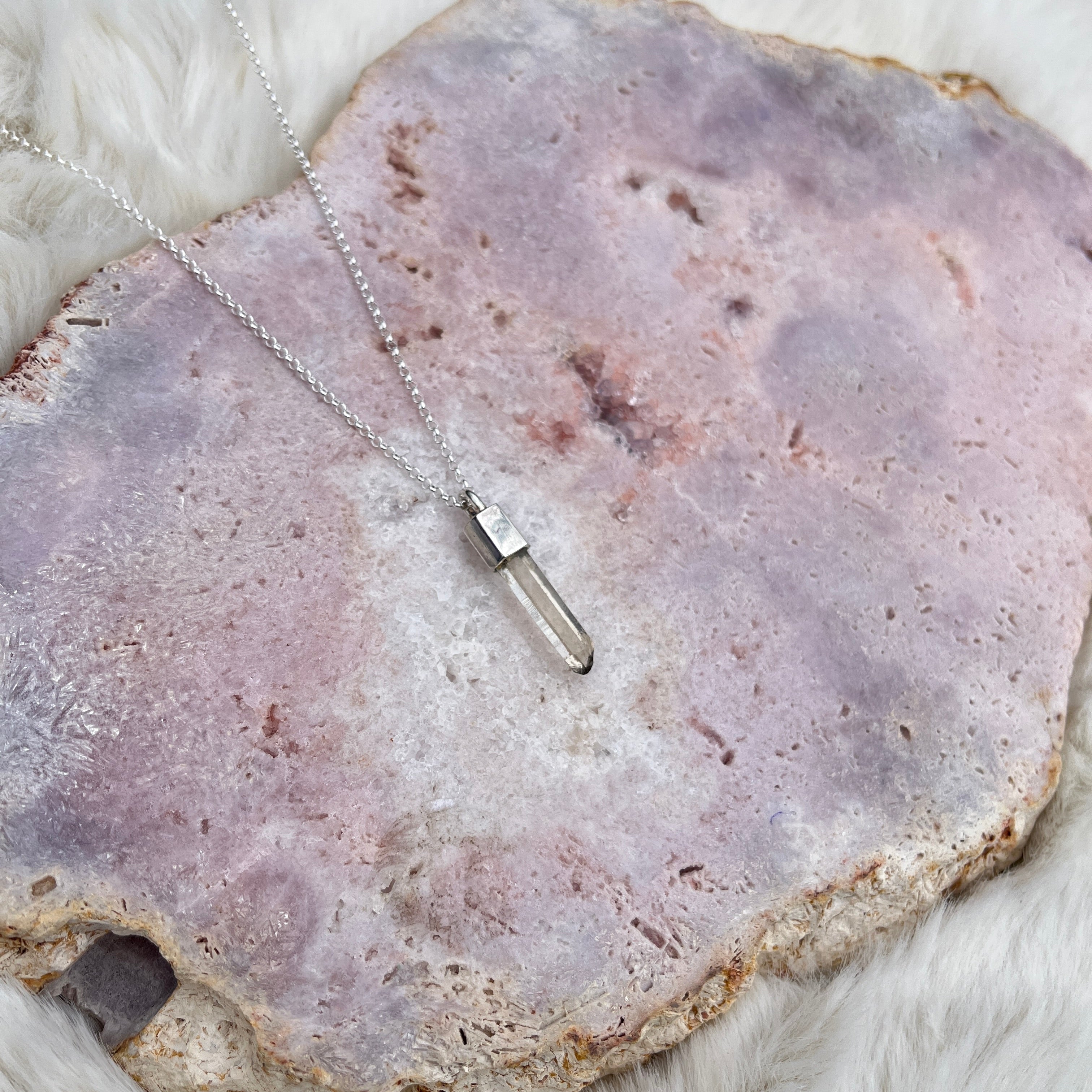 Rauchquarz Anhänger Silber 5