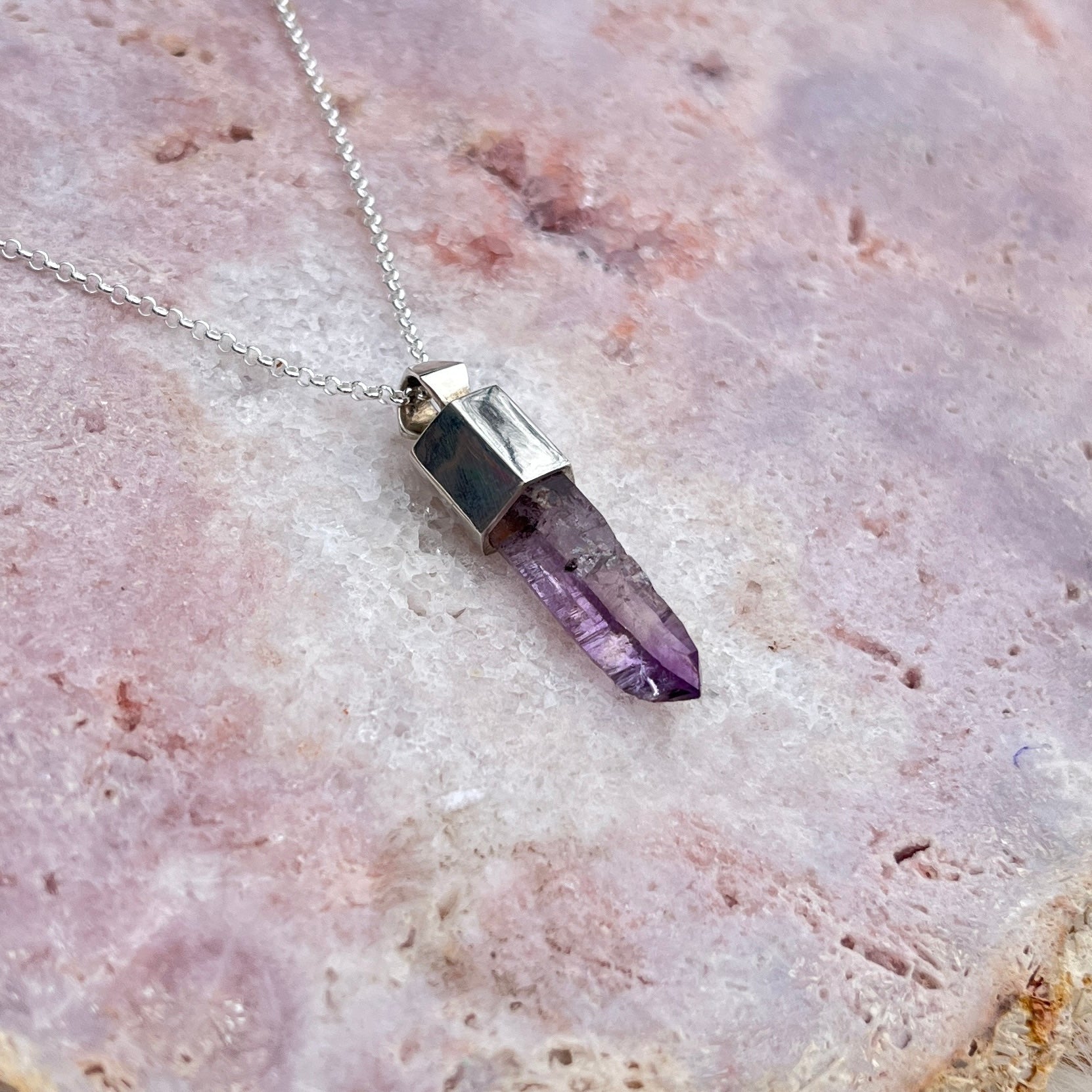 Vera Cruz Amethyst Anhänger Silber 1