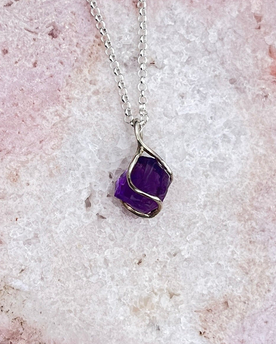 Amethyst Anhänger Silber
