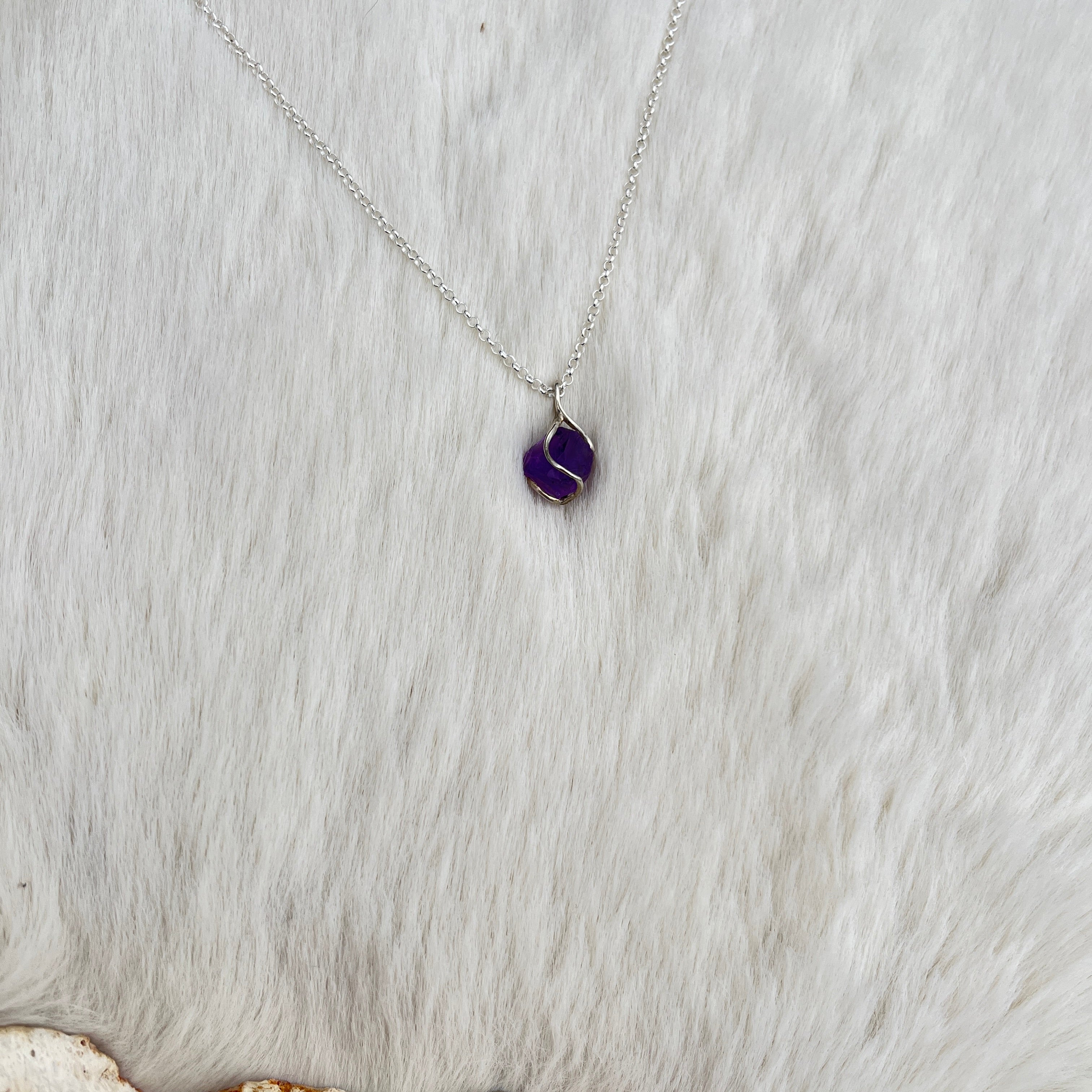 Amethyst Anhänger Silber
