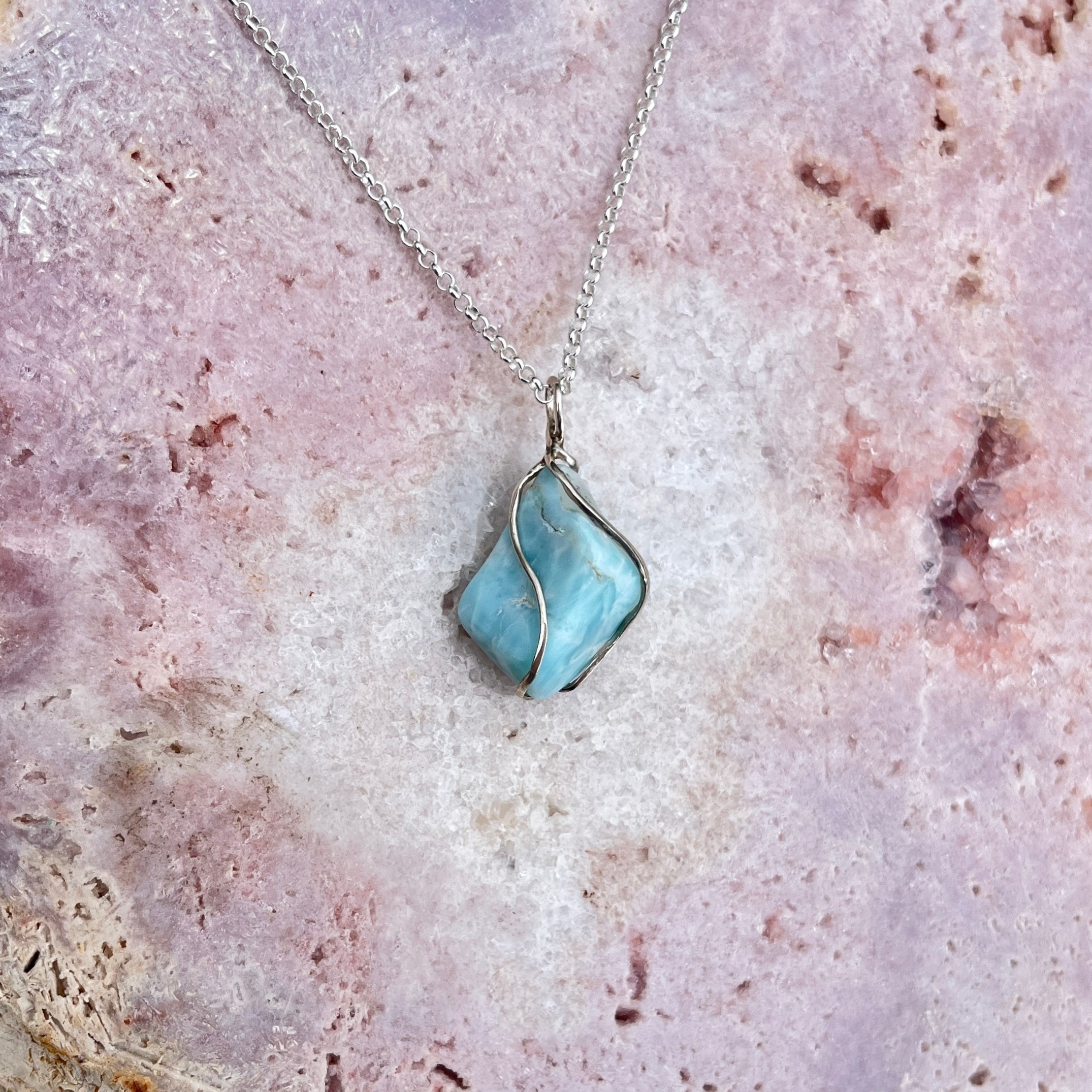 Larimar Anhänger Silber